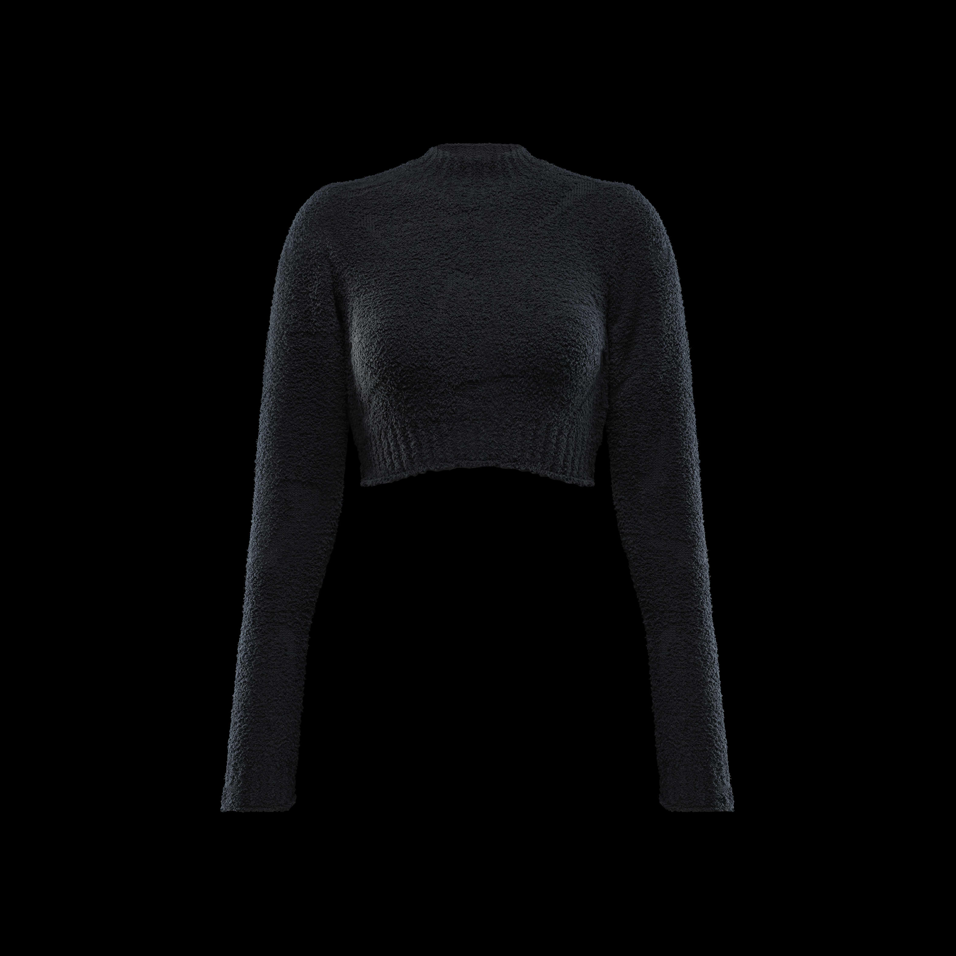 Nike Sportswear Phoenix Cozy Bouclé Women's Tight Long-Sleeve Knit Top