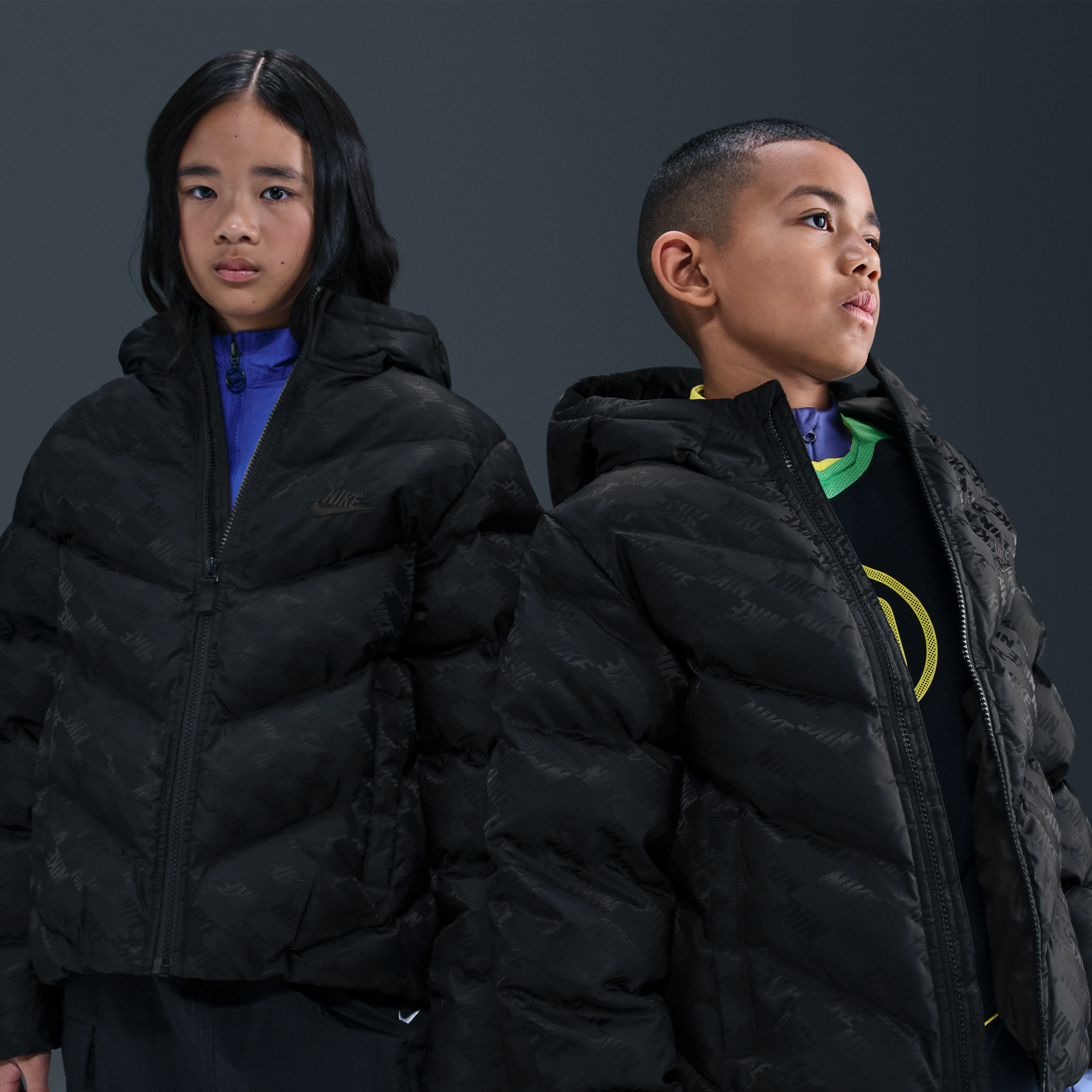 Nike Sportswear All Day Play Big Kids' Therma-FIT Loose-Fit Puffer Jacket