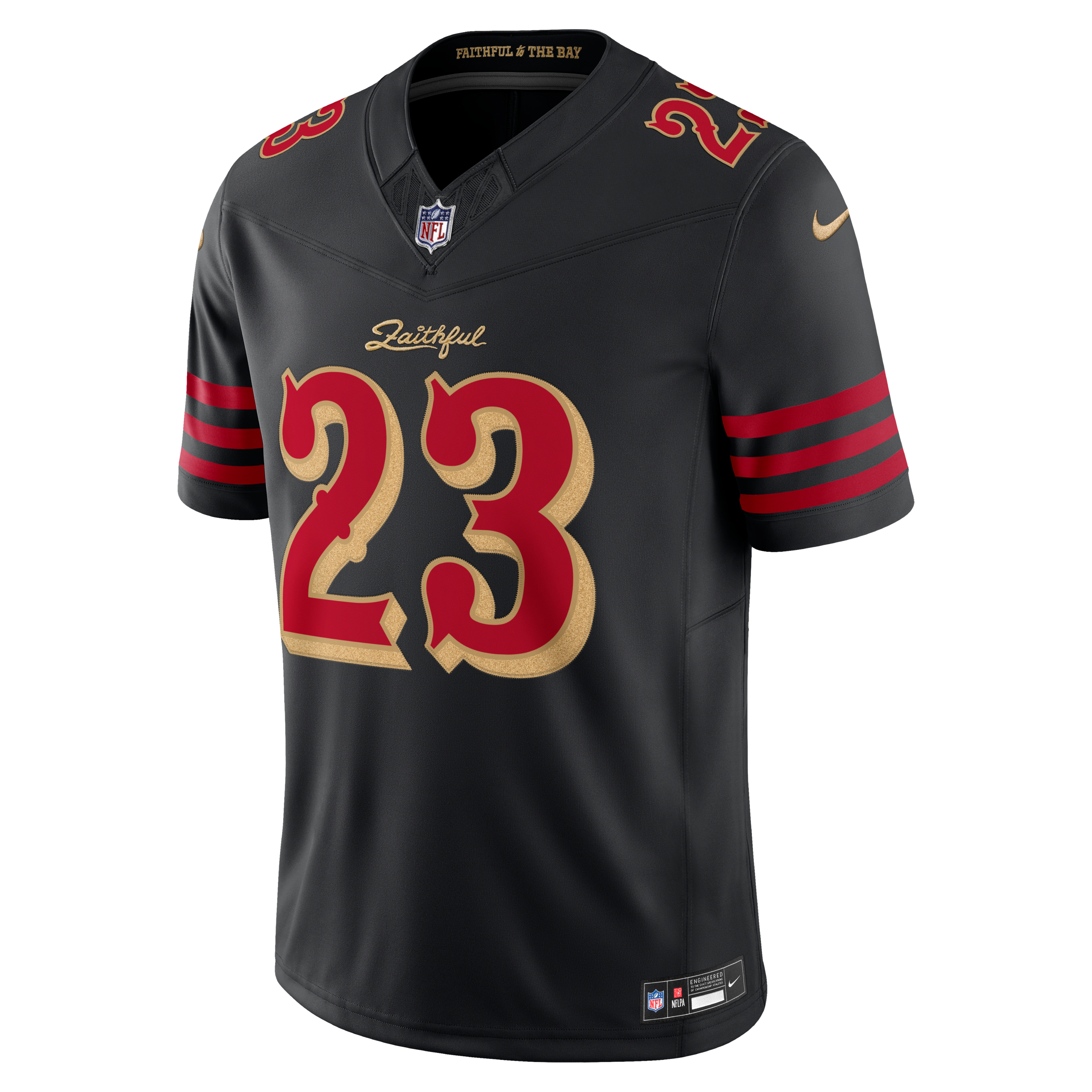 Christian McCaffrey San Francisco 49ers Rivalries Collection Men's Nike Dri-FIT NFL Limited Jersey