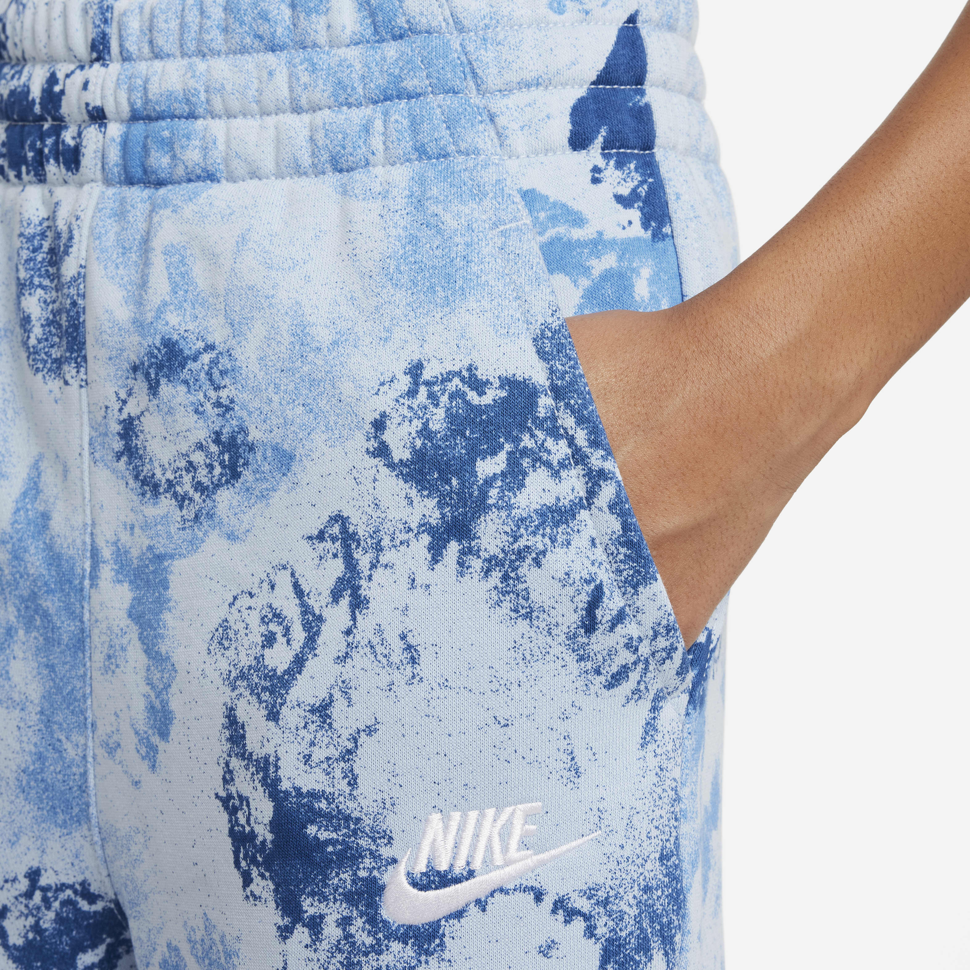 Nike Sportswear Club Fleece Big Kids' (Girls') French Terry Wide-Leg Pants