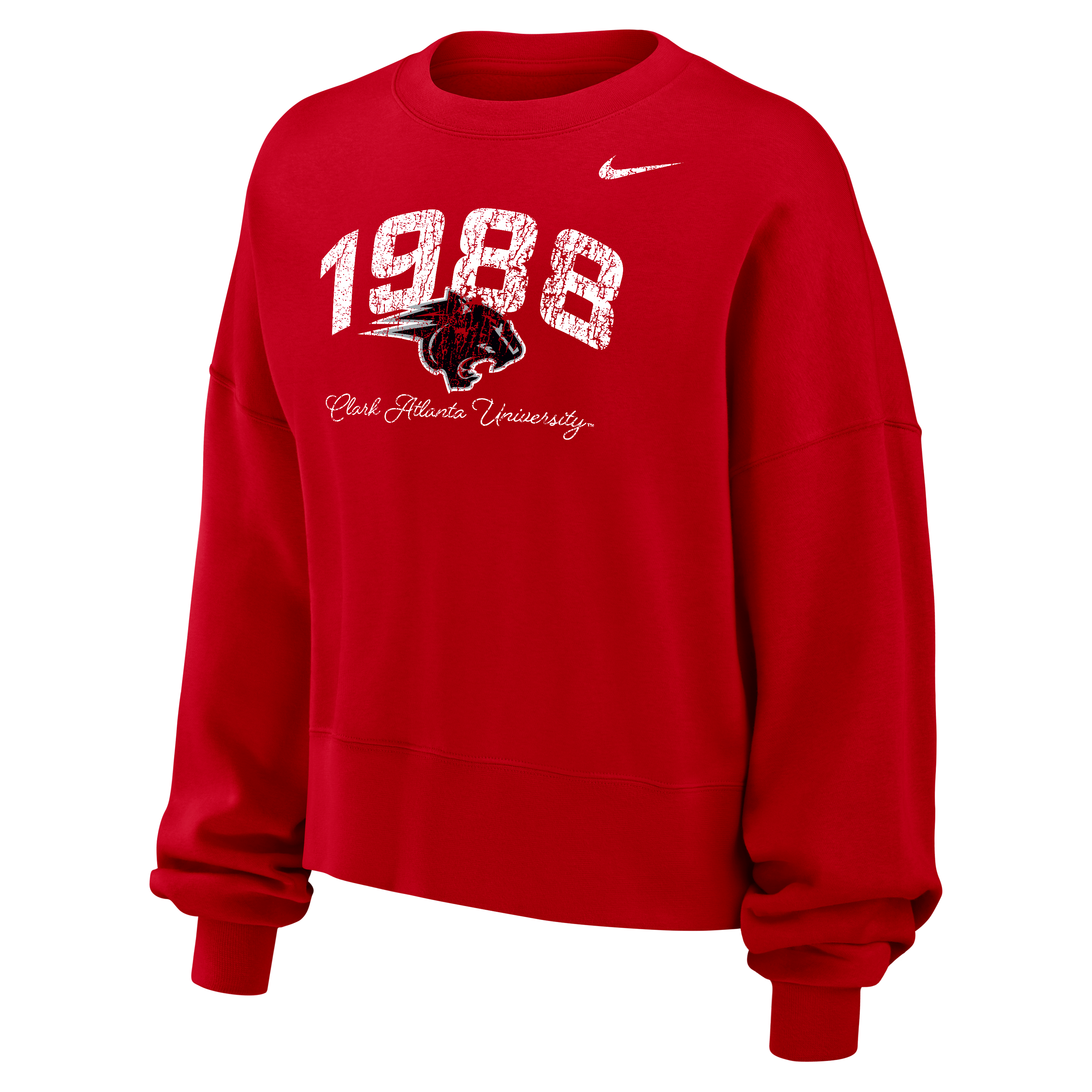 Nike College Phoenix Fleece (Clark Atlanta University) Women's Crew-Neck Sweatshirt