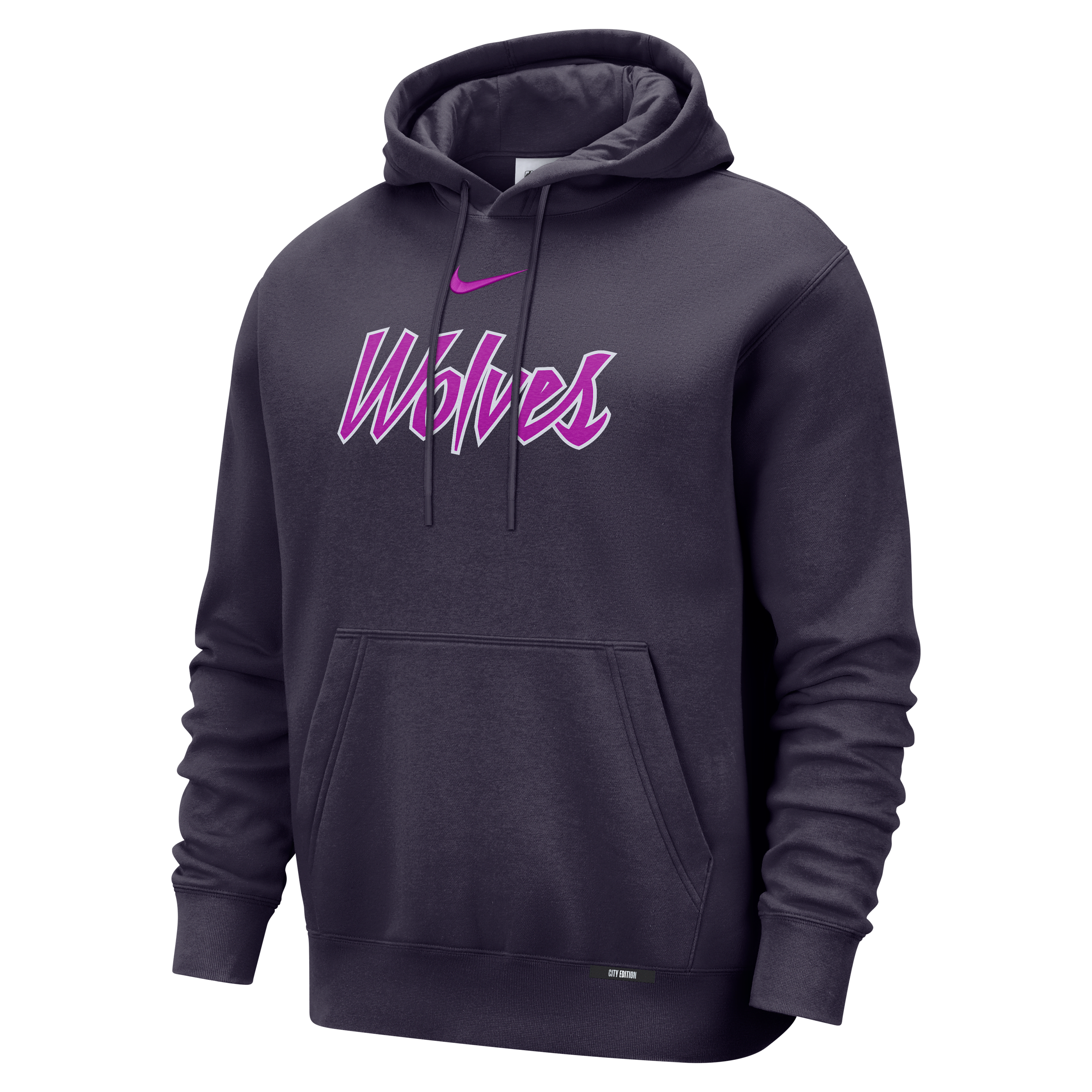 Minnesota Timberwolves City Edition Men's Nike Basketball Club Pull-Over Hoodie