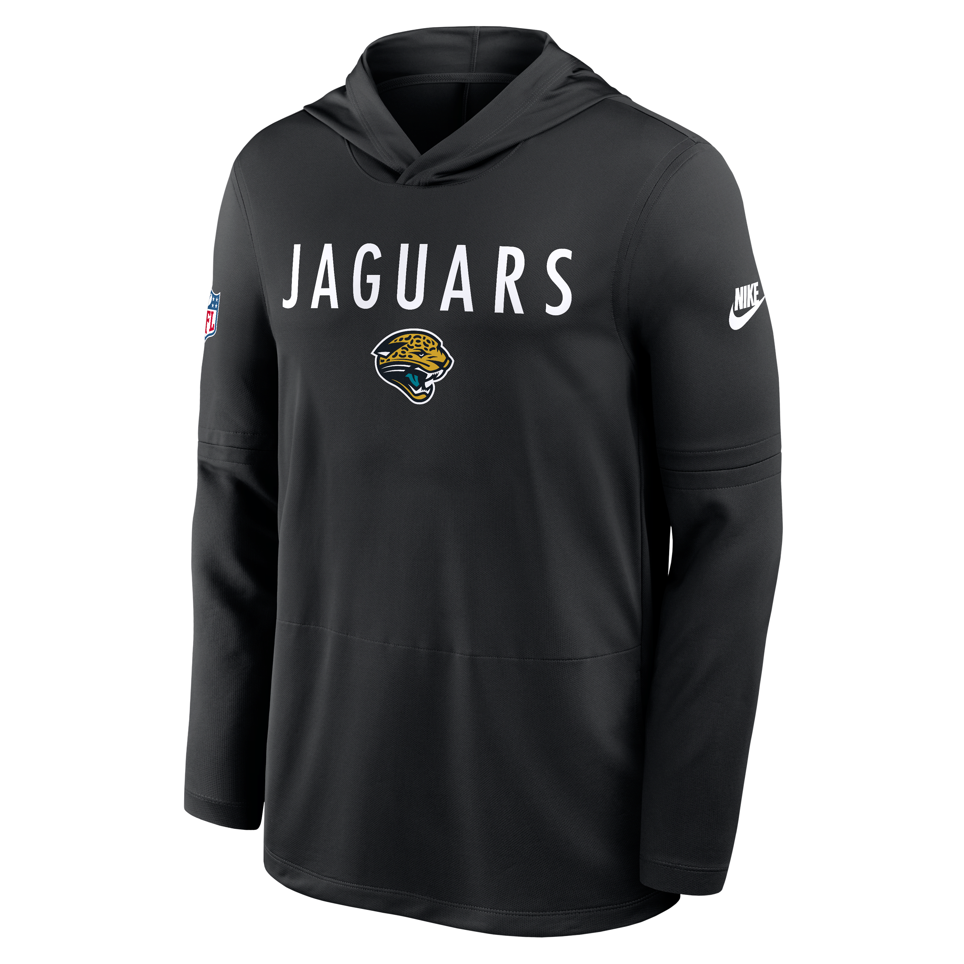 Jacksonville Jaguars Pass Accuracy Men's Nike Dri-FIT NFL Long-Sleeve Hooded Top
