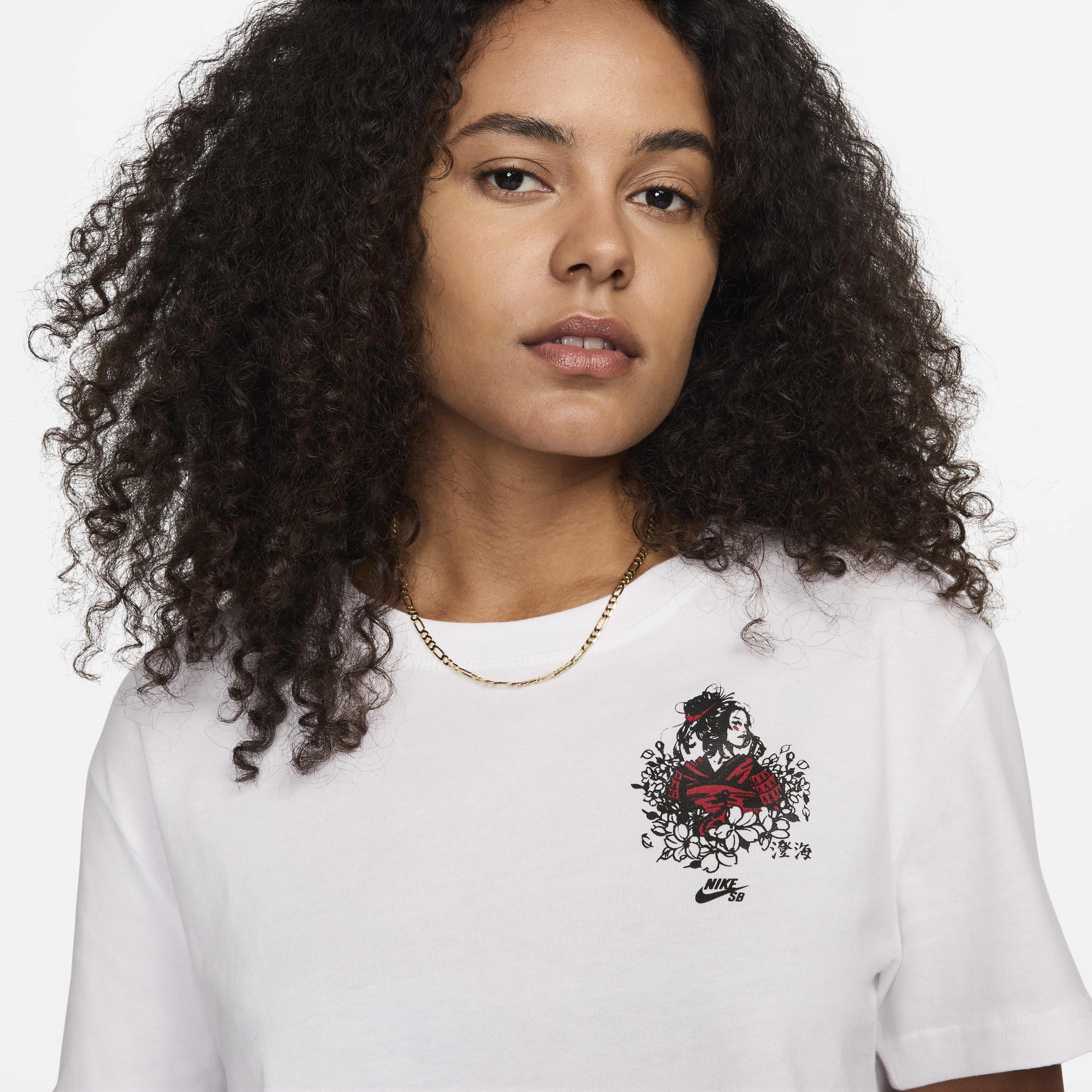 Nike SB x Sky Brown Women's Cropped Skate T-Shirt