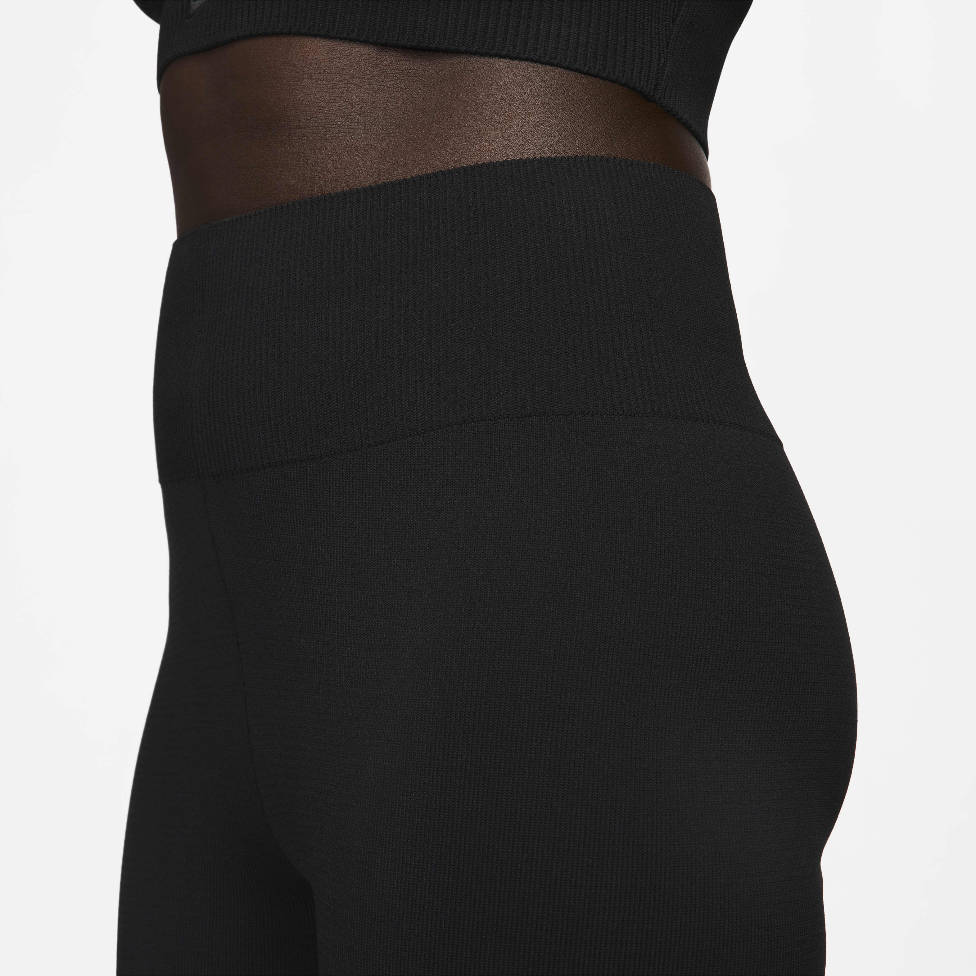 Nike Sportswear Chill Knit Women's Tight High-Waisted Sweater Flared Pants