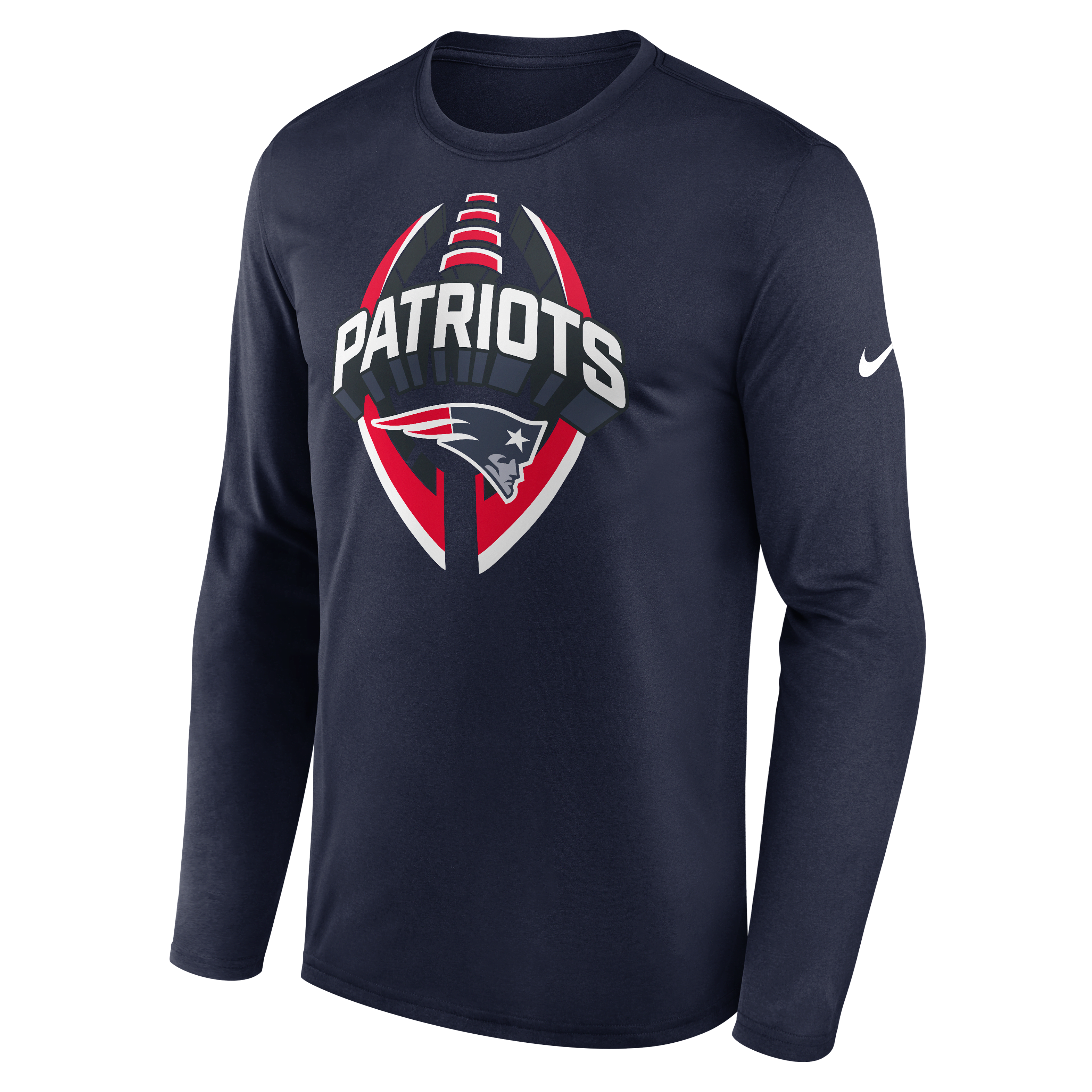 New England Patriots Legend Icon Men's Nike Dri-FIT NFL Long-Sleeve T-Shirt