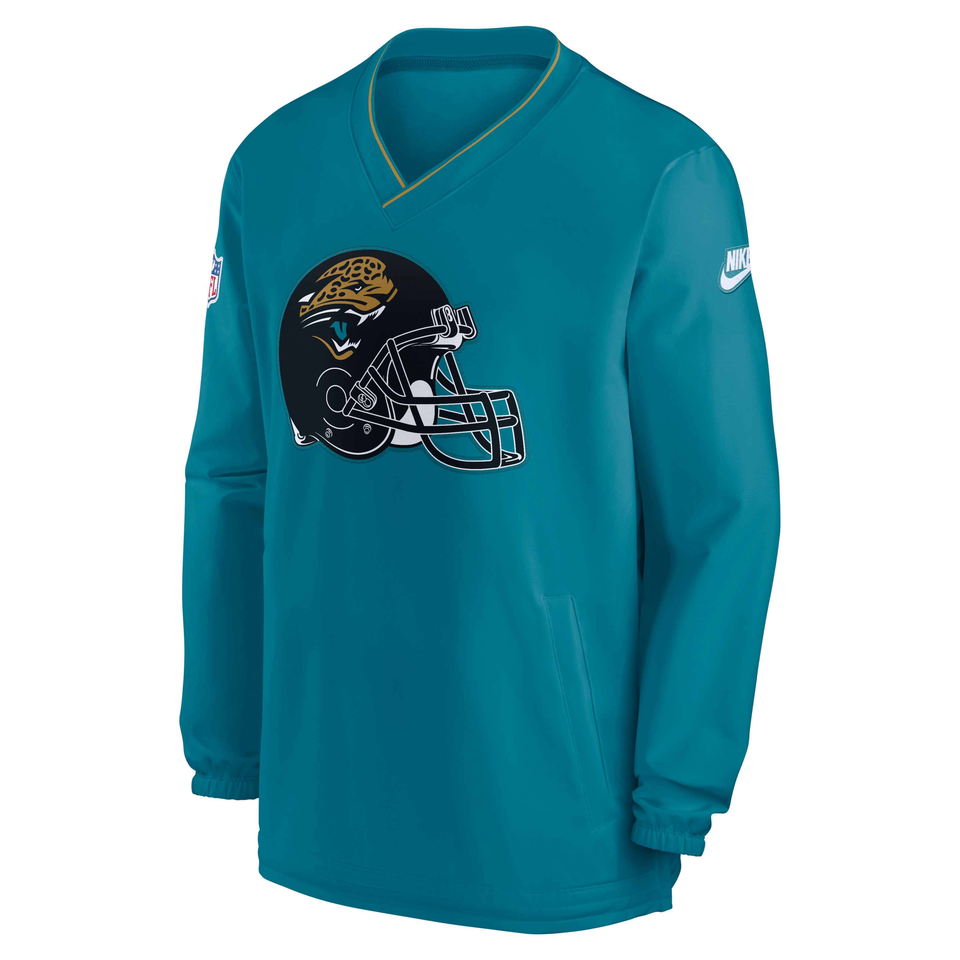 Jacksonville Jaguars Logo Men's Nike NFL Long-Sleeve Windshirt