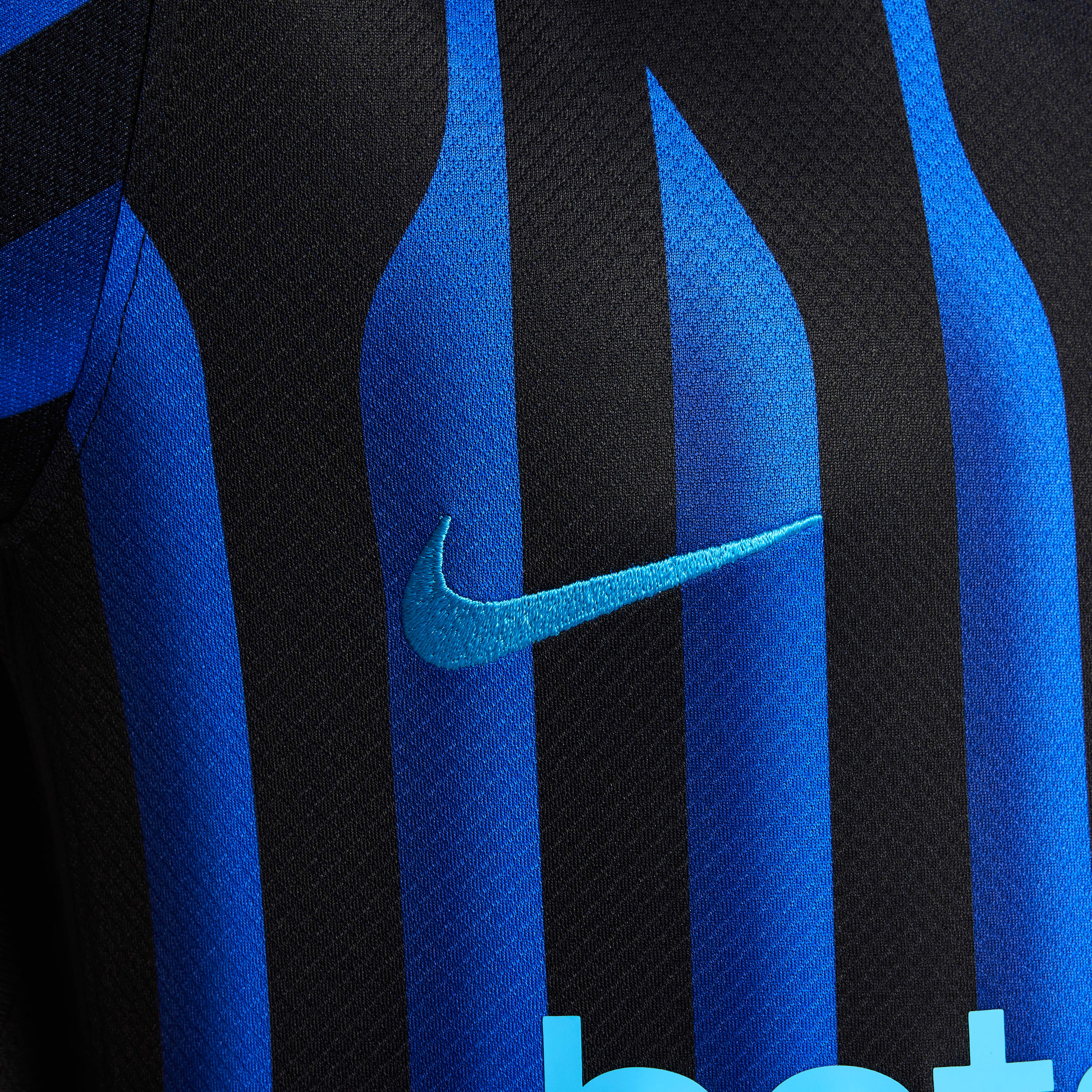 Inter Milan 2025/26 Stadium Home Big Kids' Nike Dri-FIT Soccer Replica Jersey