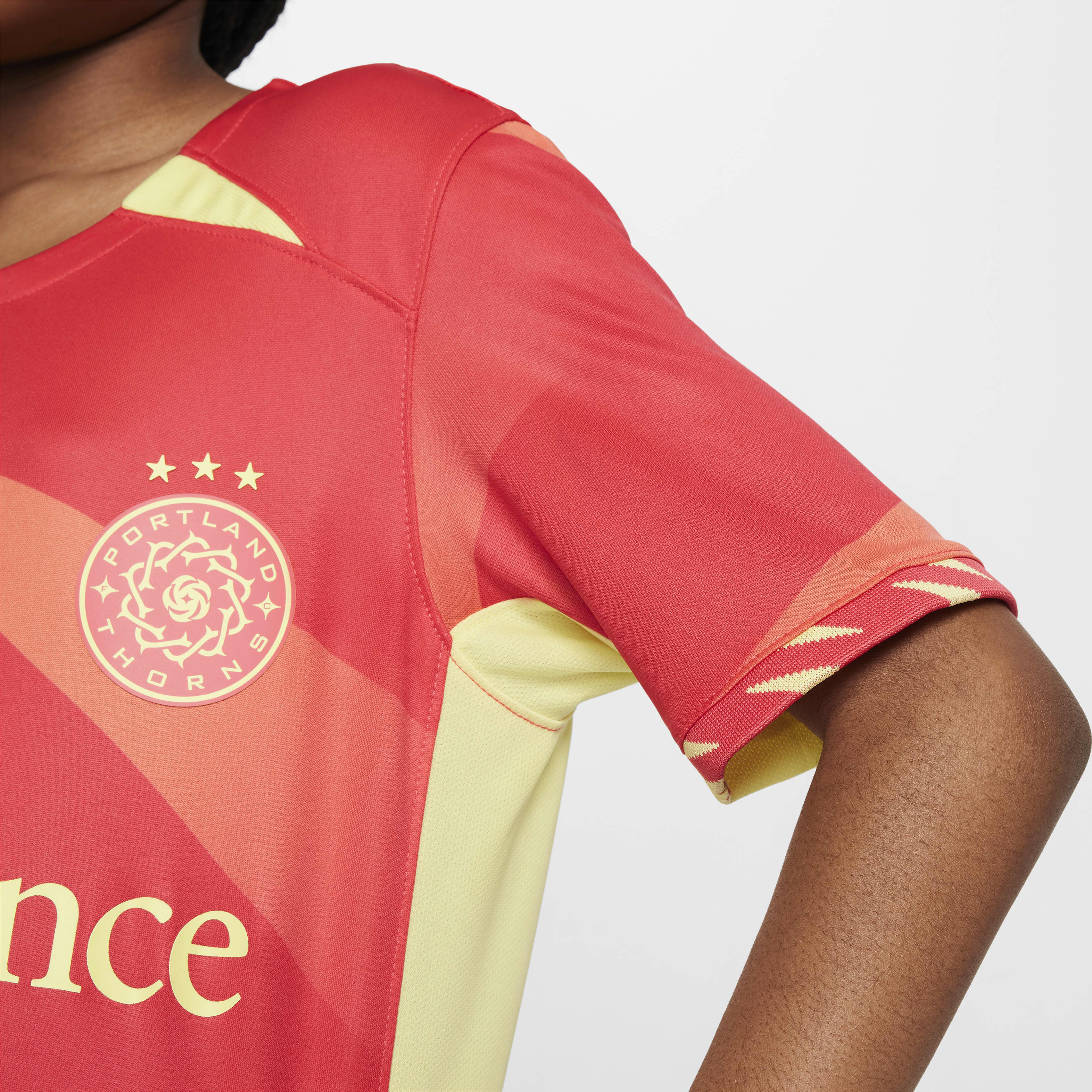 Portland Thorns FC 2024 Stadium Primary Big Kids' Nike Dri-FIT NWSL Replica Jersey