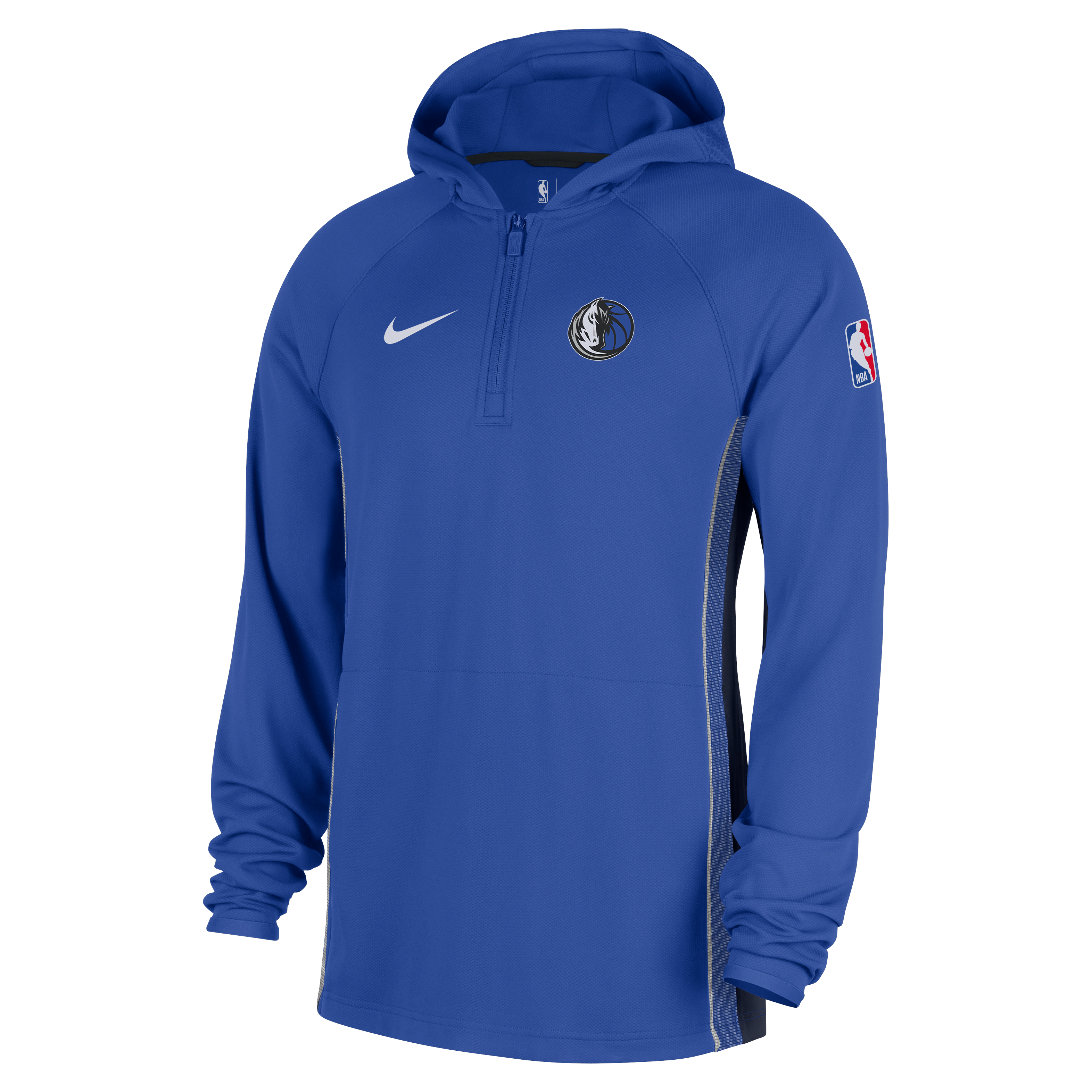 Dallas Mavericks Zoned Men's Nike Dri-FIT NBA 1/4-Zip Hoodie