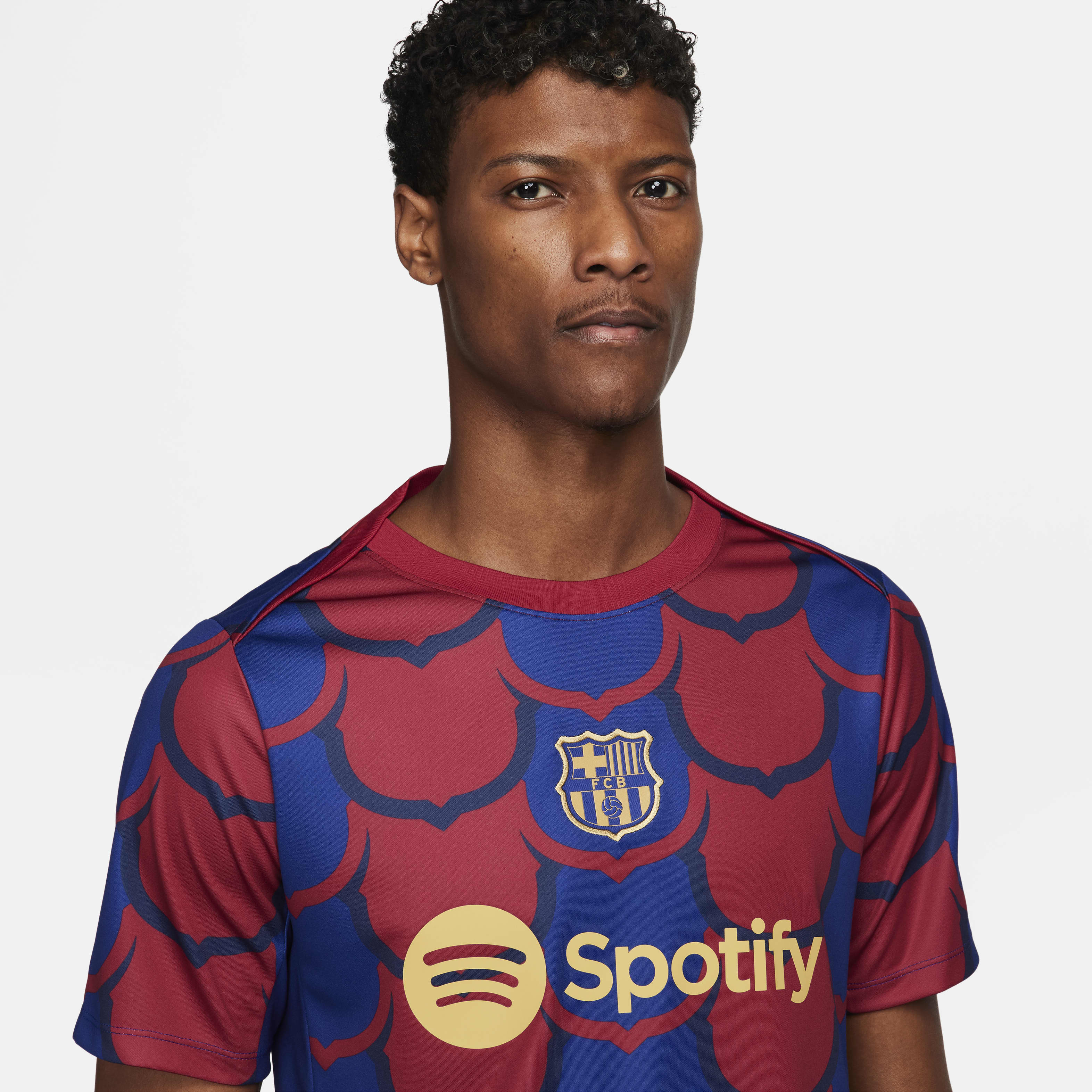 FC Barcelona Academy Pro SE Men's Nike Dri-FIT Soccer Pre-Match Top