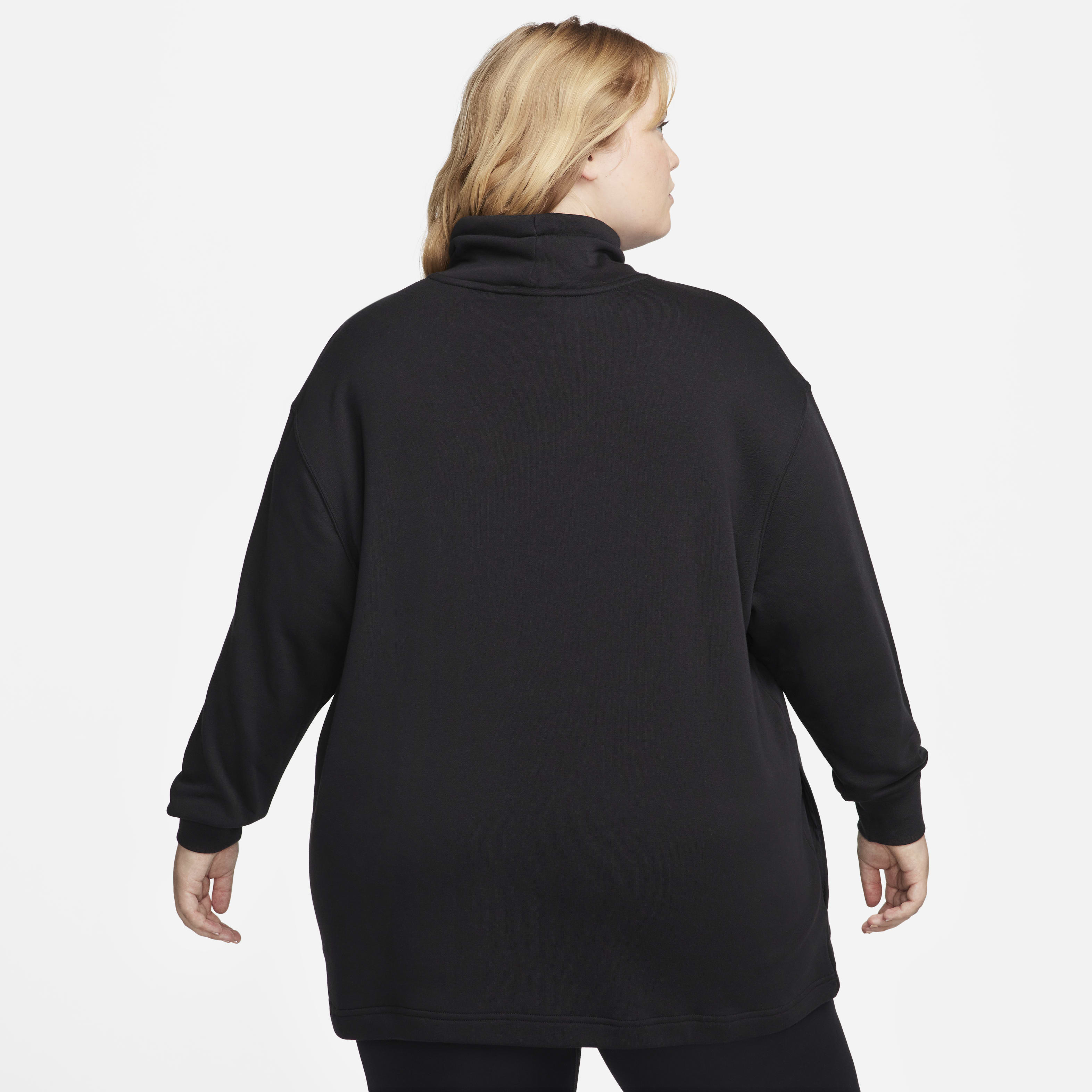 Nike Sportswear Club Fleece Women's Oversized Mock-Neck Sweatshirt (Plus Size)