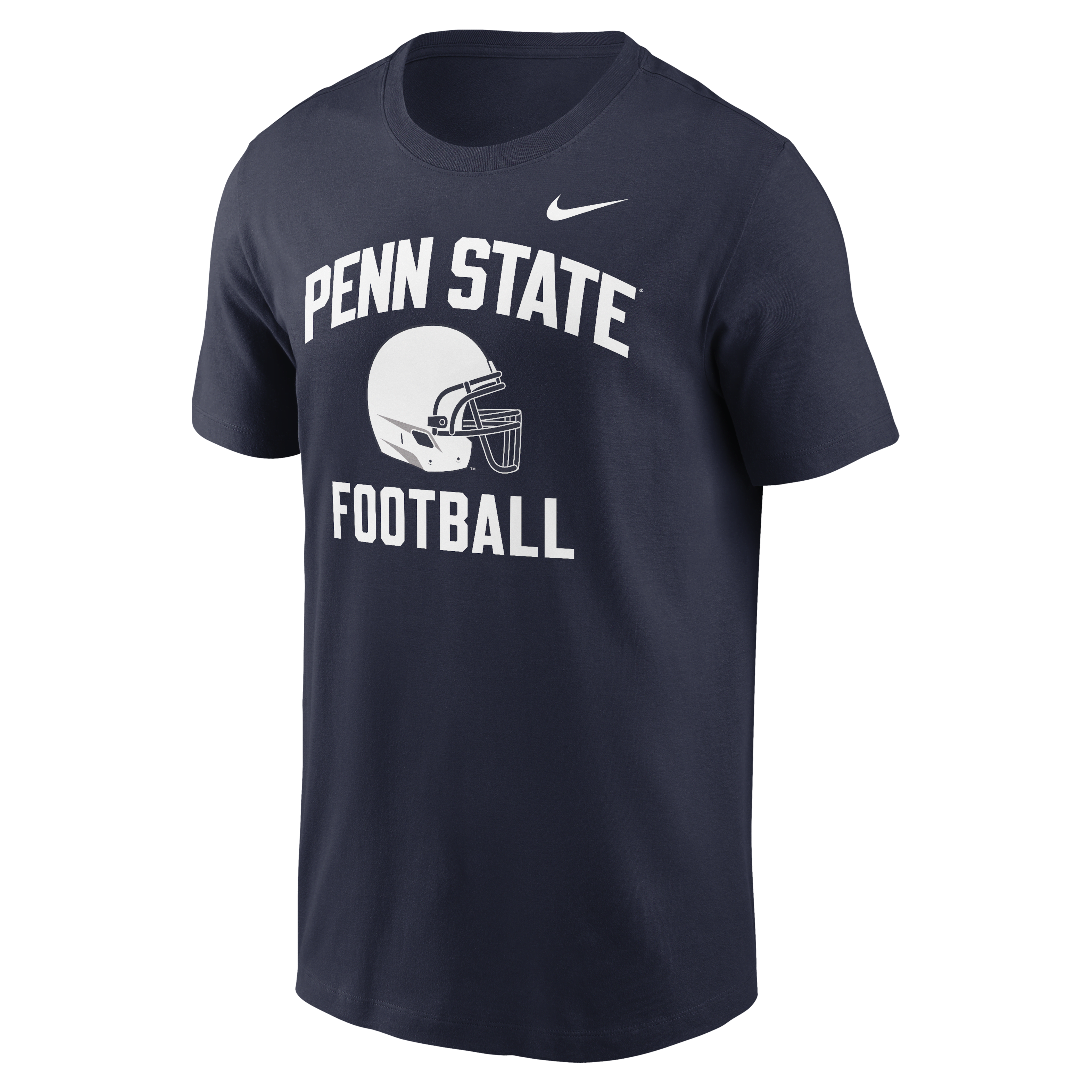 Penn State Nittany Lions Campus Football Helmet Men's Nike College T-Shirt