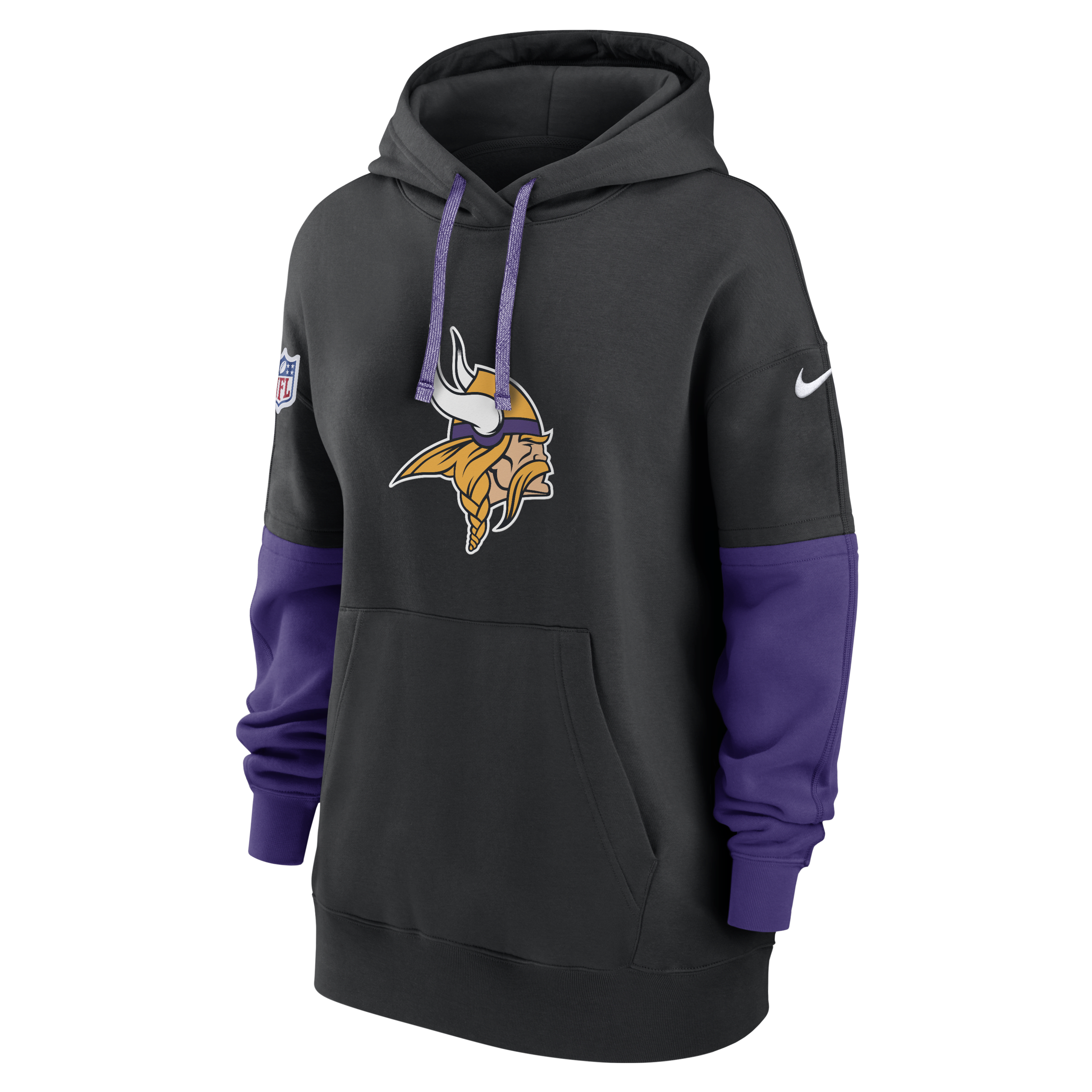 Minnesota Vikings Sideline Essential Women's Nike NFL Pullover Hoodie