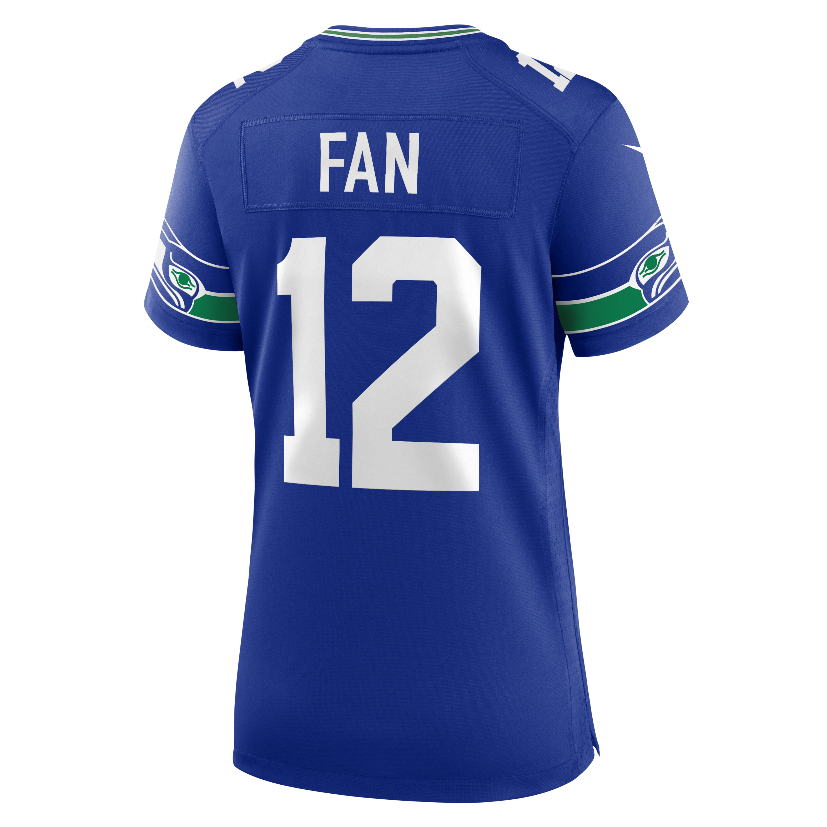 12th Fan Seattle Seahawks Women's Nike NFL Game Football Jersey