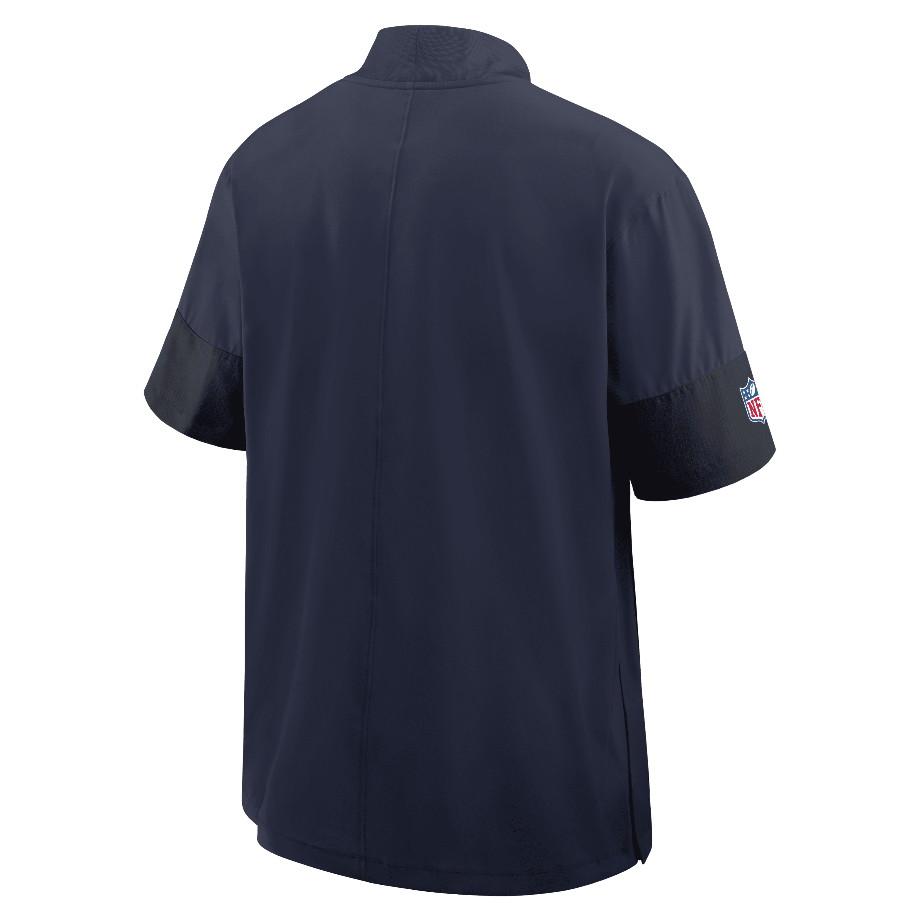 Tennessee Titans Sideline Coach Men's Nike NFL 1/2-Zip Short-Sleeve Jacket