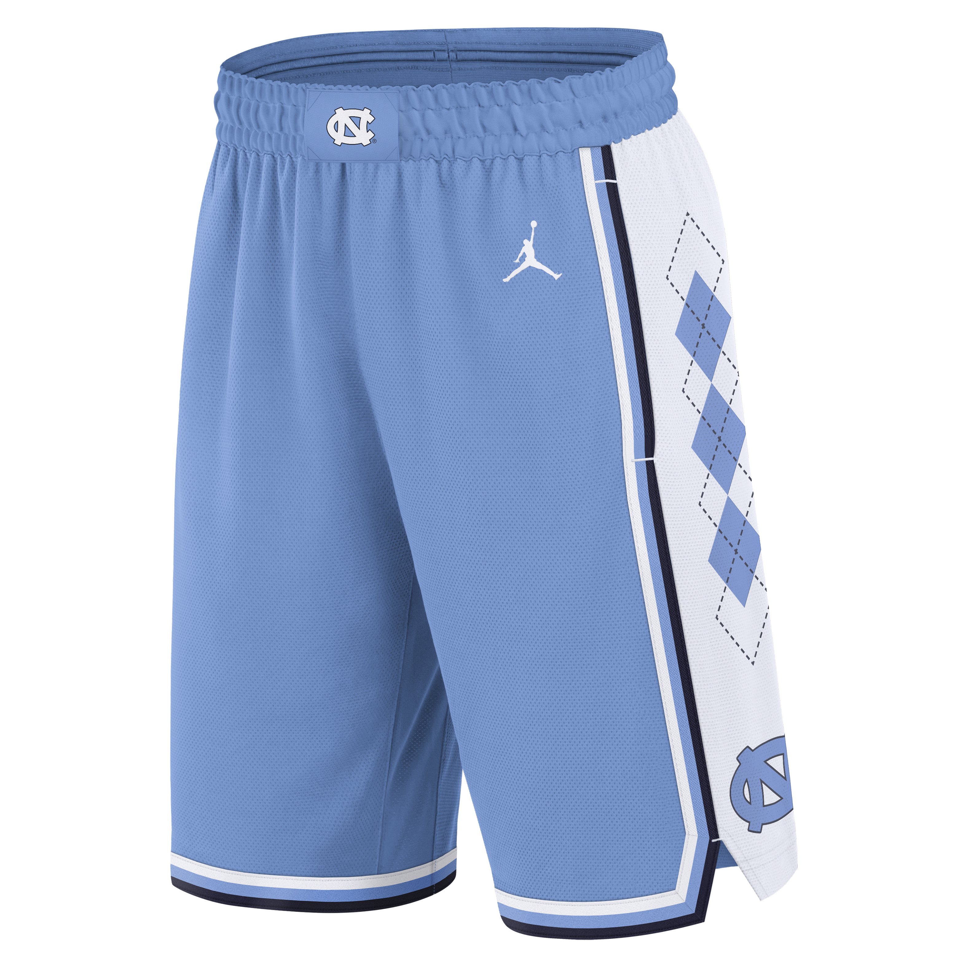 North Carolina Replica Men's Jordan Brand Dri-FIT College Basketball Shorts