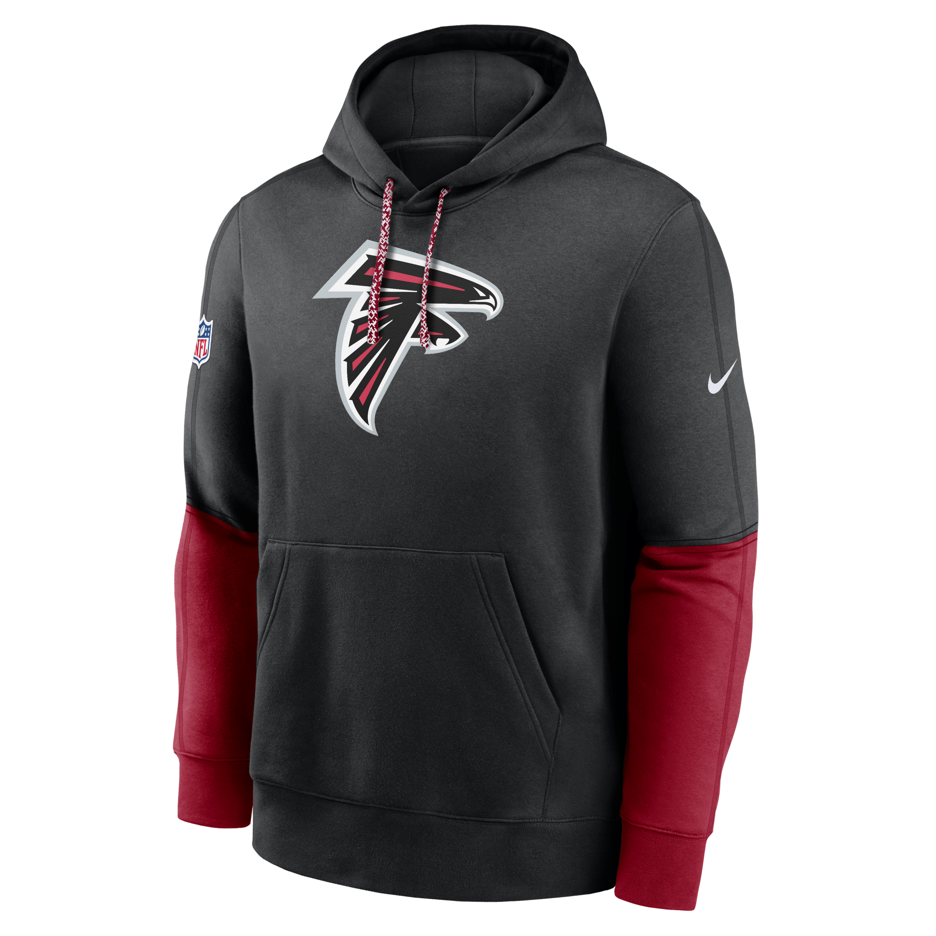 Atlanta Falcons Sideline Team Issue Club Men's Nike NFL Pullover Hoodie