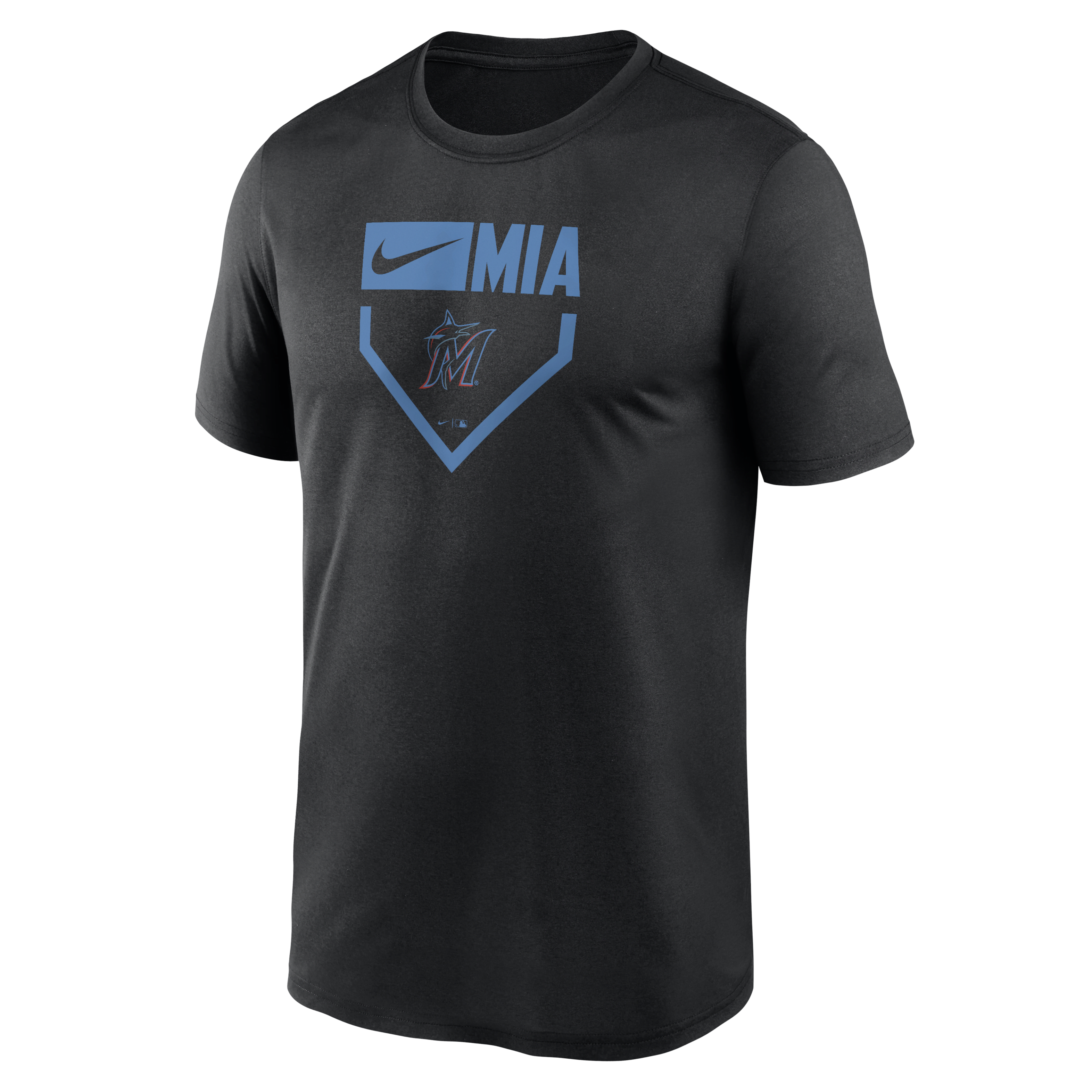 Miami Marlins Home Plate Icon Legend Men's Nike Dri-FIT MLB T-Shirt