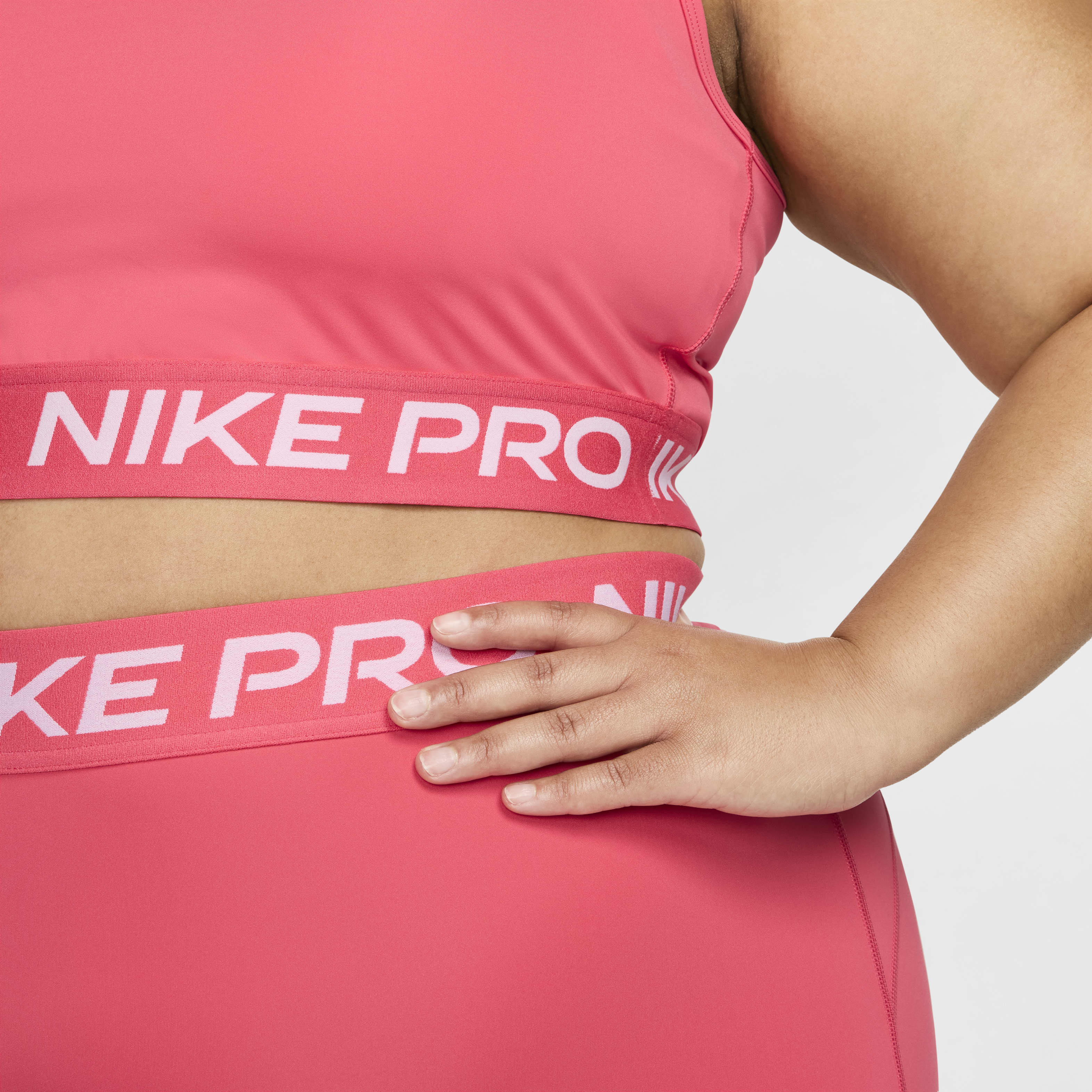 Nike Pro Women's Dri-FIT Cropped Tank Top (Plus Size)