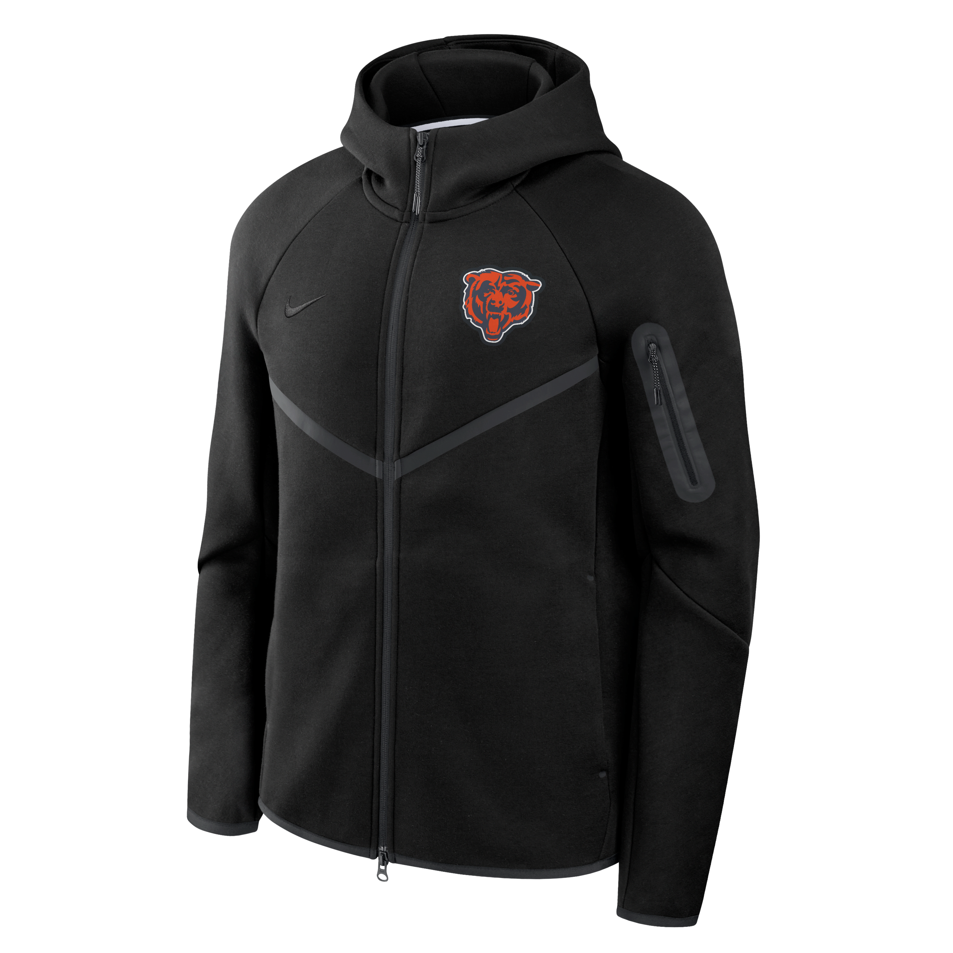 Chicago Bears Tech Fleece Windrunner Men's Nike NFL Full-Zip Hooded Jacket