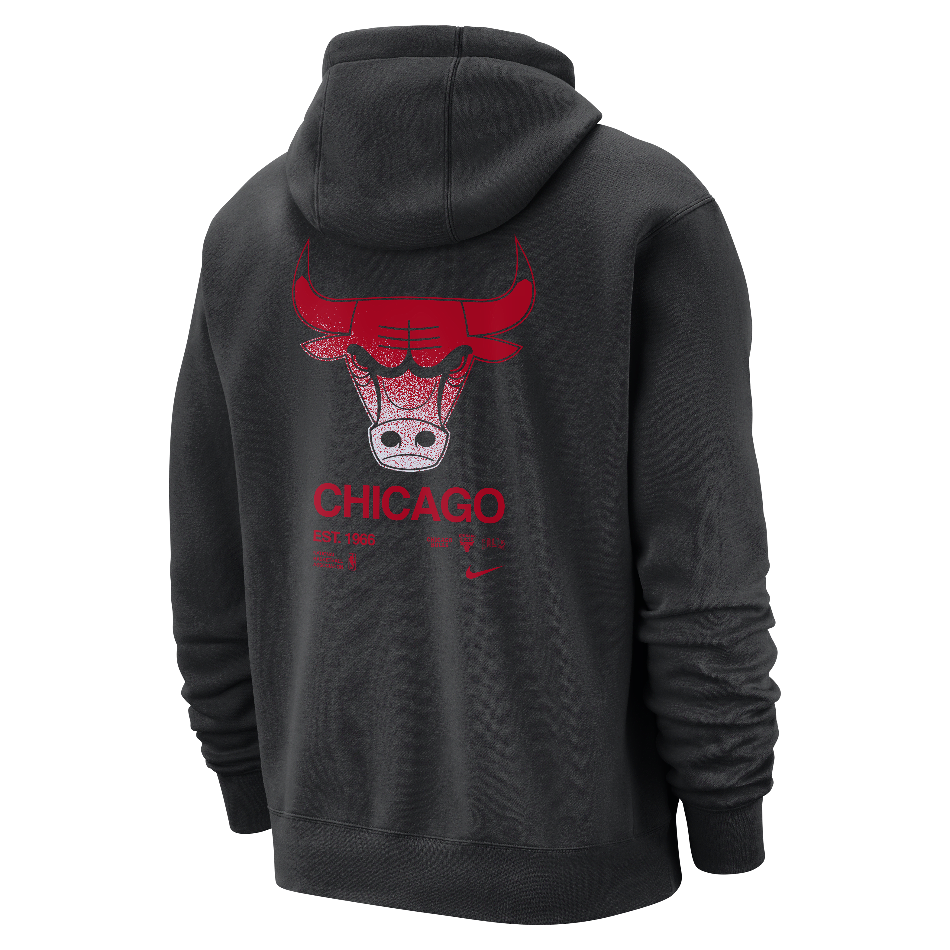 Chicago Bulls Club Courtside Men's Nike NBA Pullover Hoodie