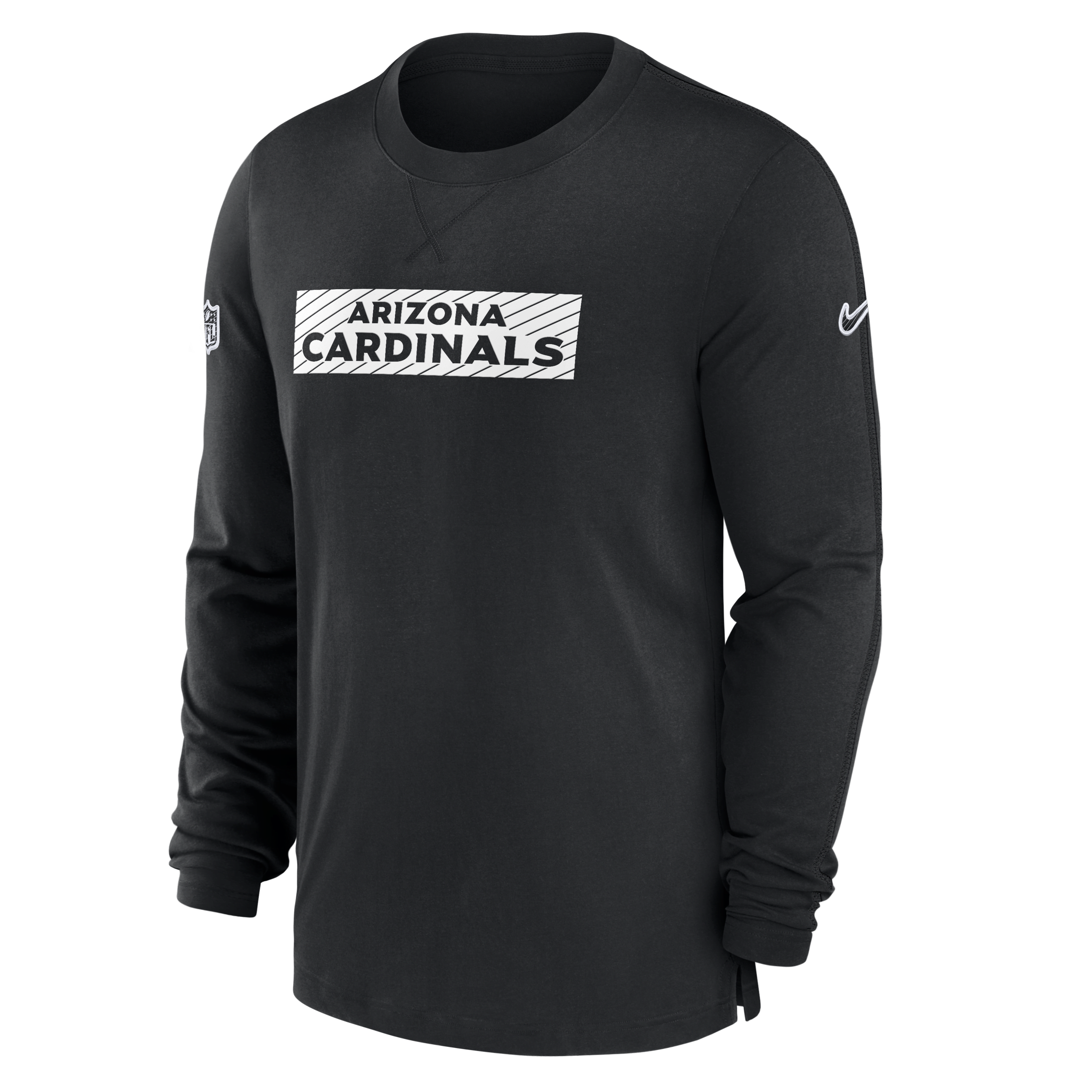 Arizona Cardinals Sideline Player Team Issue Men’s Nike Dri-FIT Long-Sleeve Top