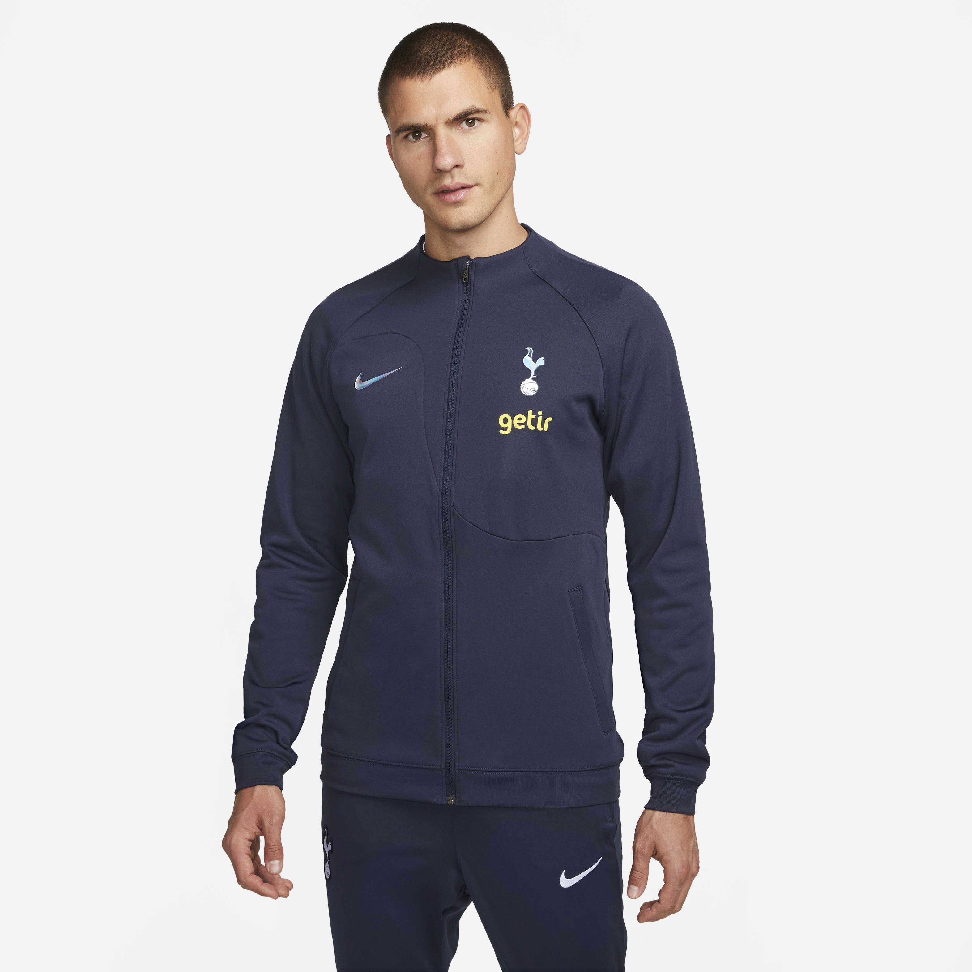 Tottenham Hotspur Academy Pro Men's Nike Full-Zip Knit Soccer Jacket