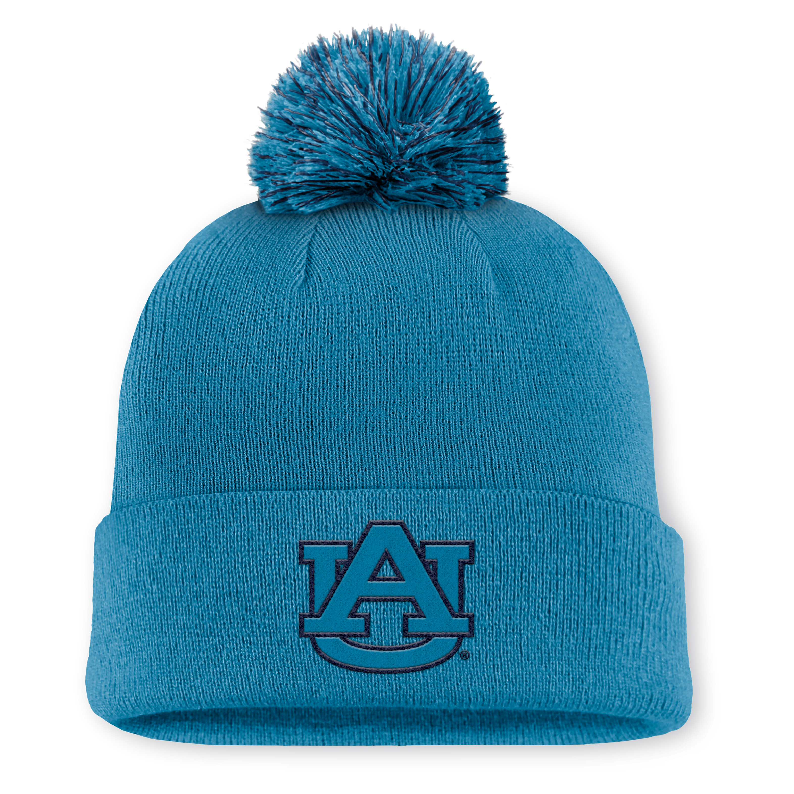 Auburn Primetime Campus Toned Men's Nike College Cuffed Pom Beanie