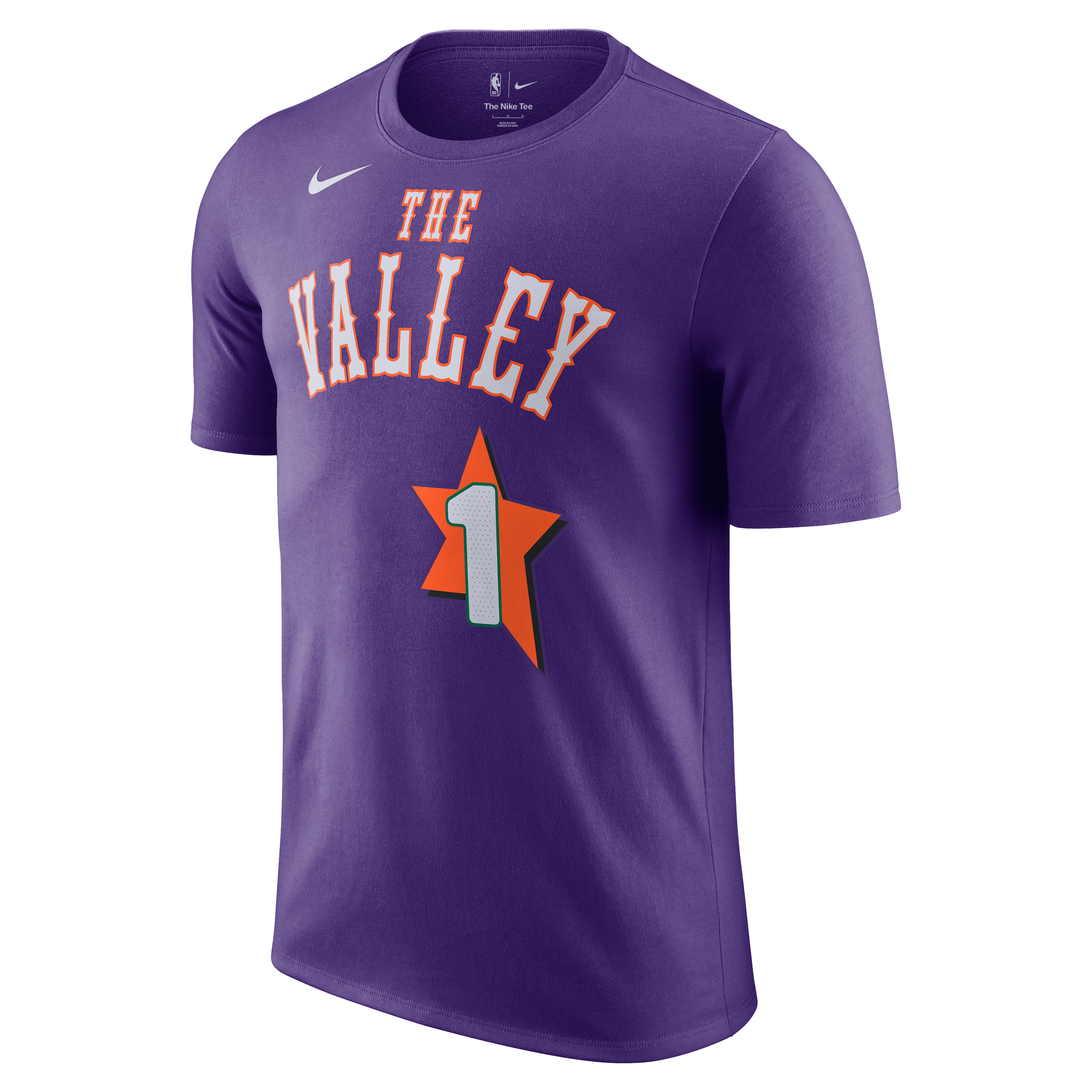Devin Booker Phoenix Suns Essential City Edition Men's Nike NBA T-Shirt