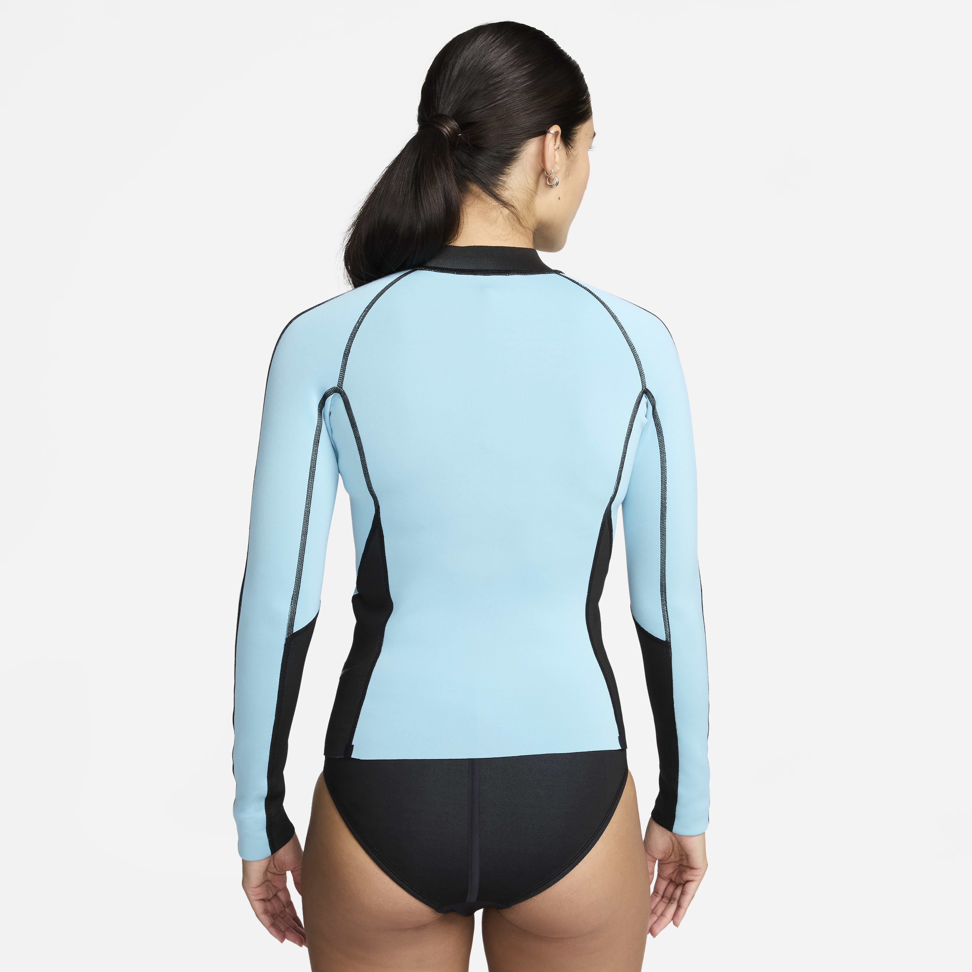 Nike Swim Fusion Women's Long-Sleeve Reversible Zip Shirt