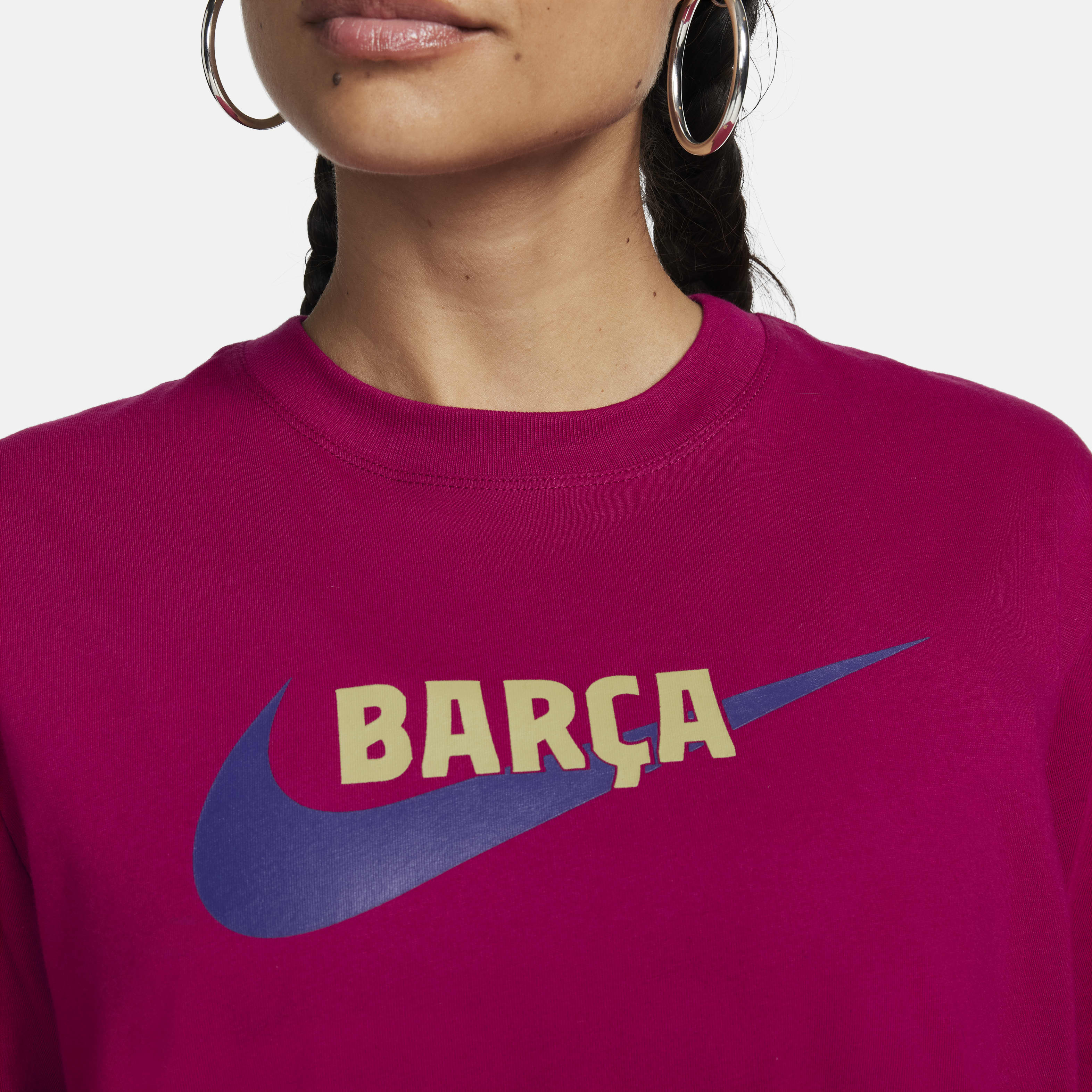 FC Barcelona Women's Nike Soccer Boxy T-Shirt