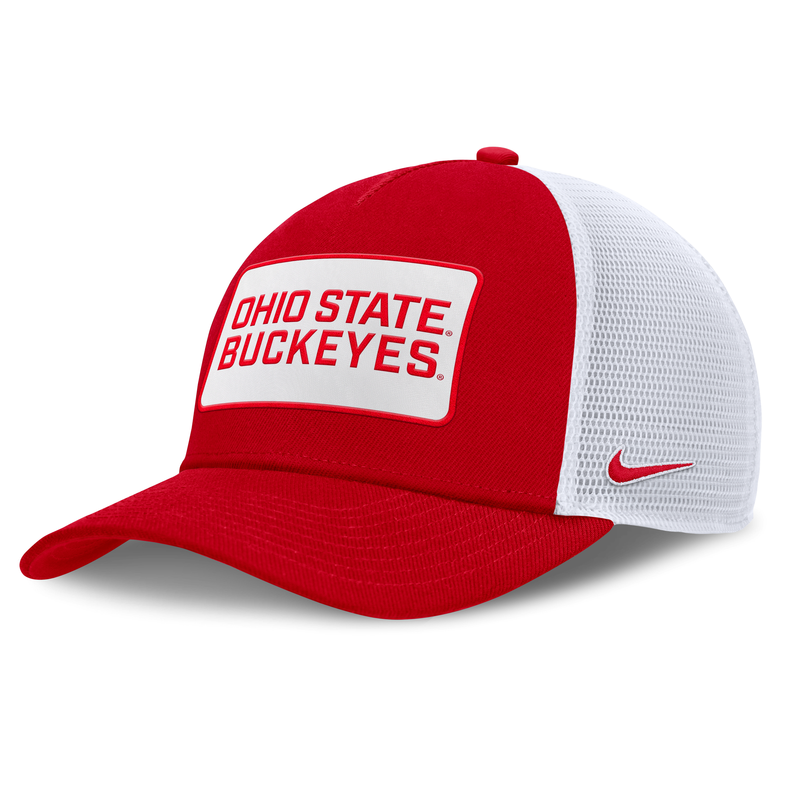 Ohio State On-Field Rise Men's Nike College Trucker Adjustable Hat