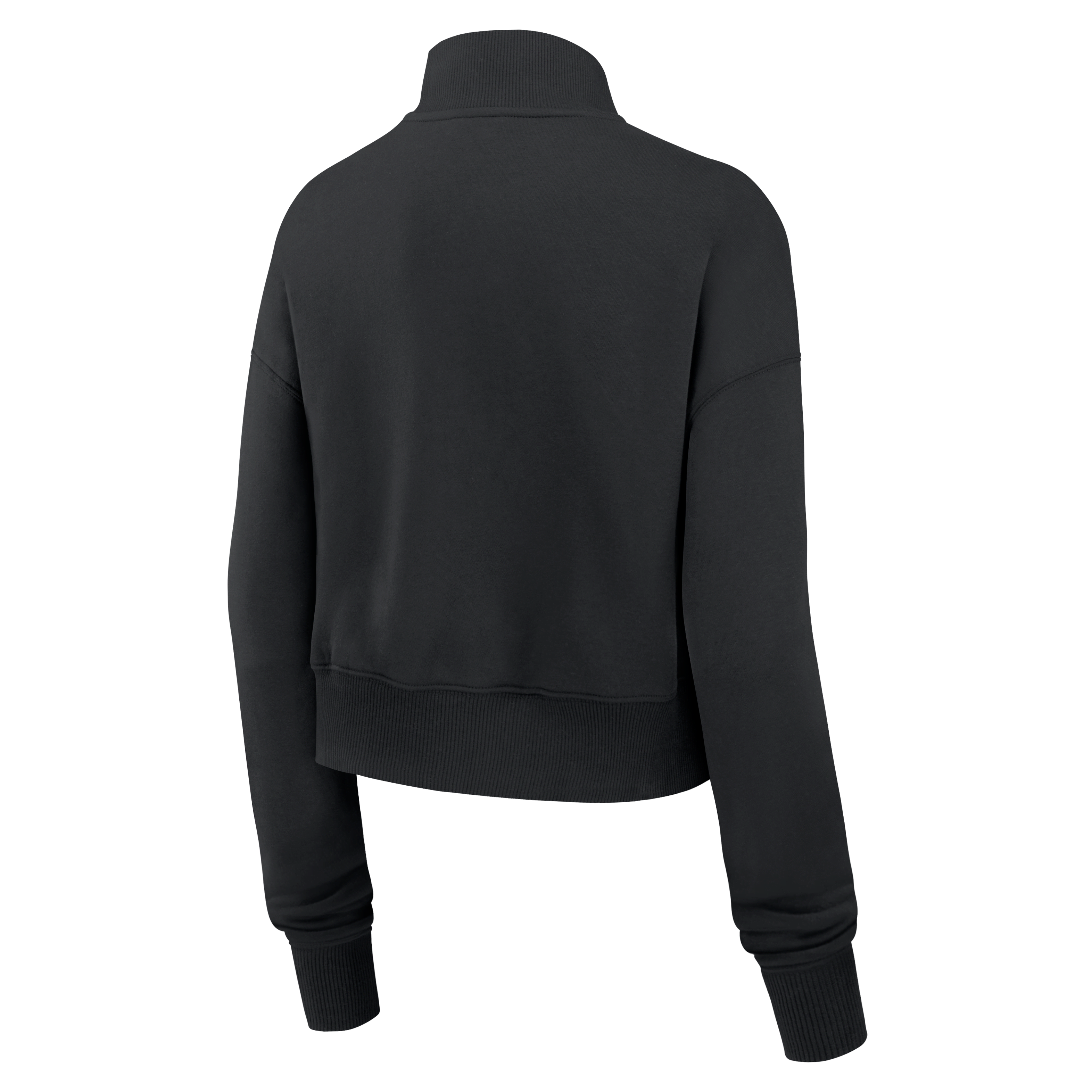 Washington Commanders Phoenix Women's Nike NFL Cropped 1/4-Zip Crew