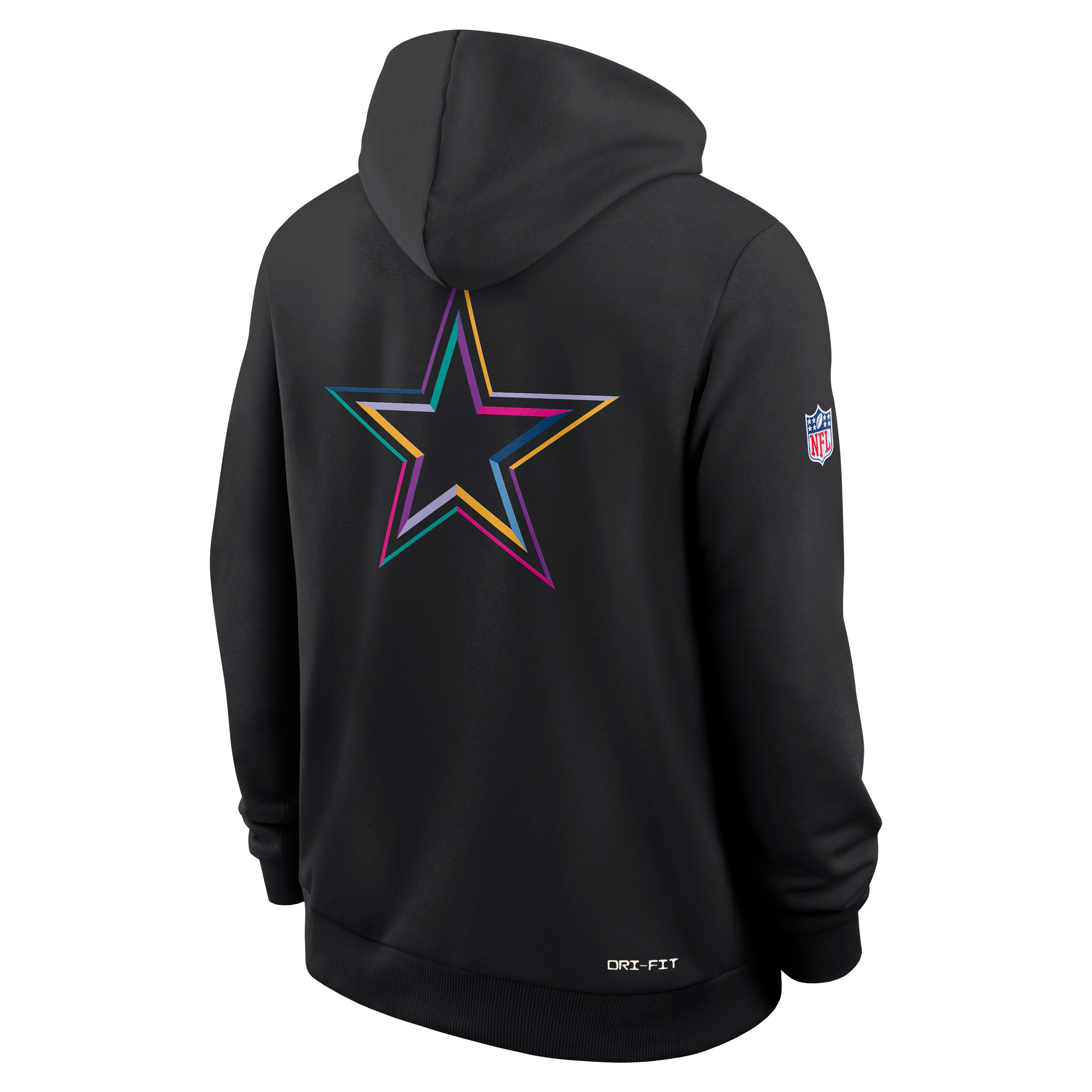 Dallas Cowboys Crucial Catch Sideline Men's Nike Dri-FIT NFL Pullover Hoodie