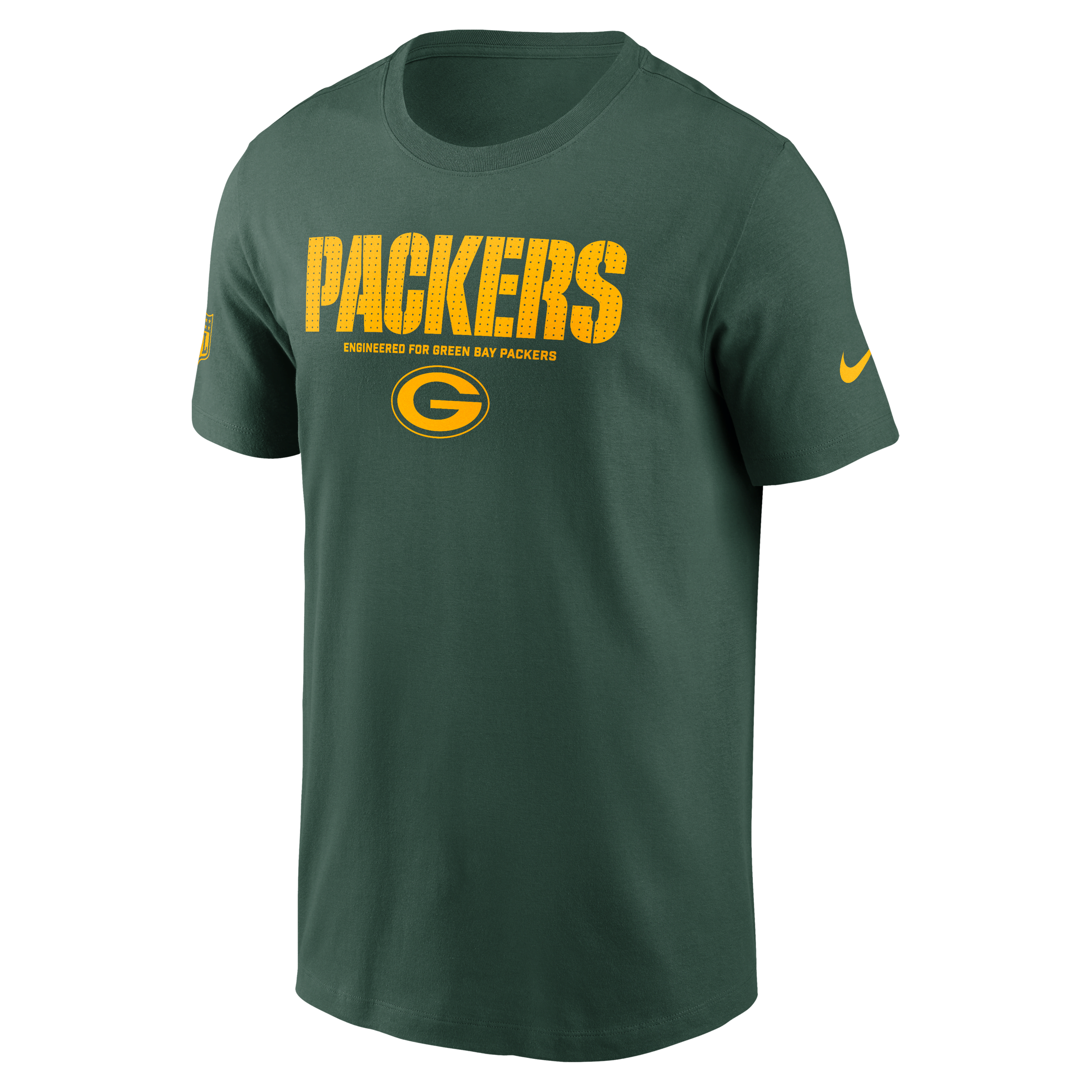 Green Bay Packers Sideline Team Issue Men's Nike Dri-FIT NFL T-Shirt