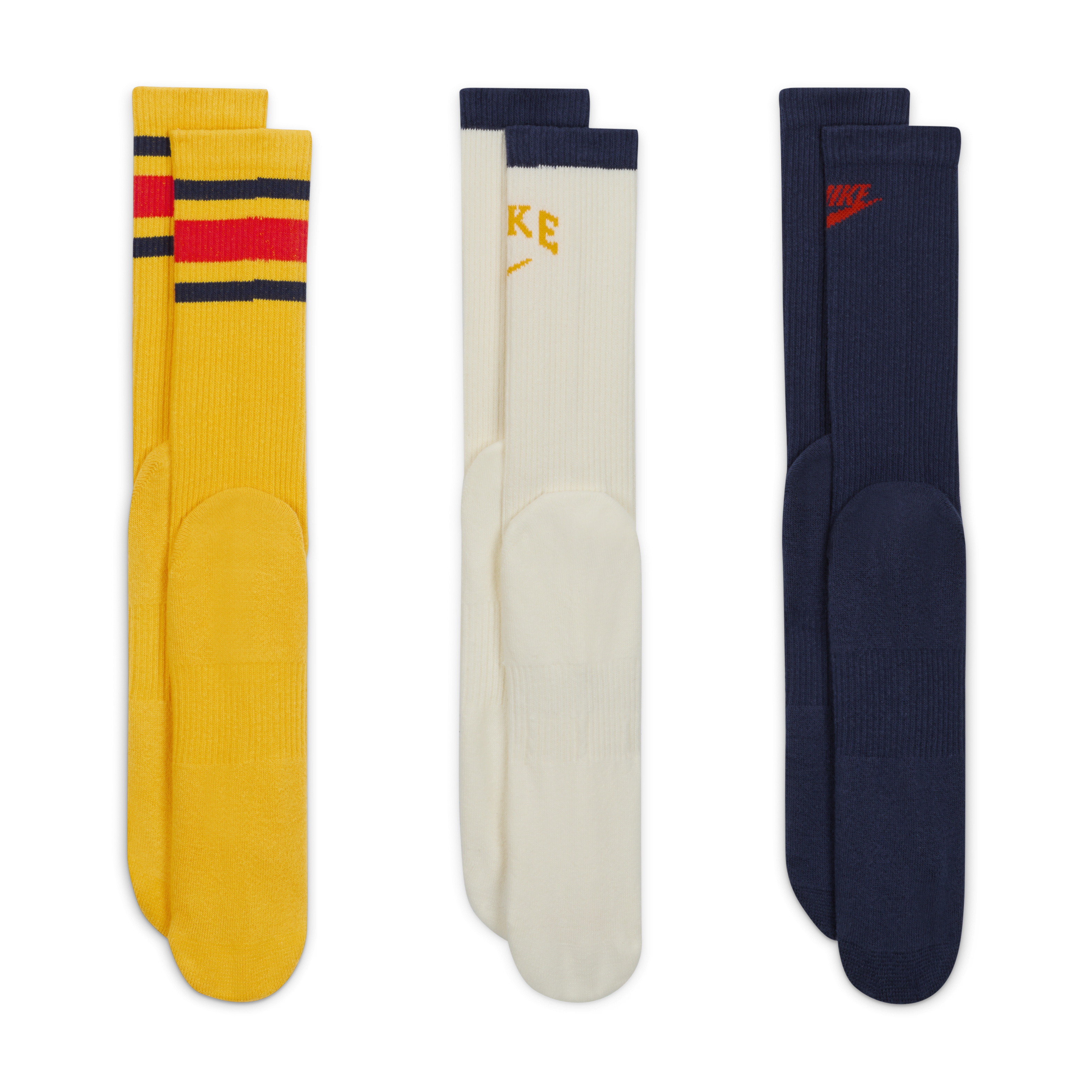 Nike Everyday Plus Cushioned Crew Socks (3 Pairs)