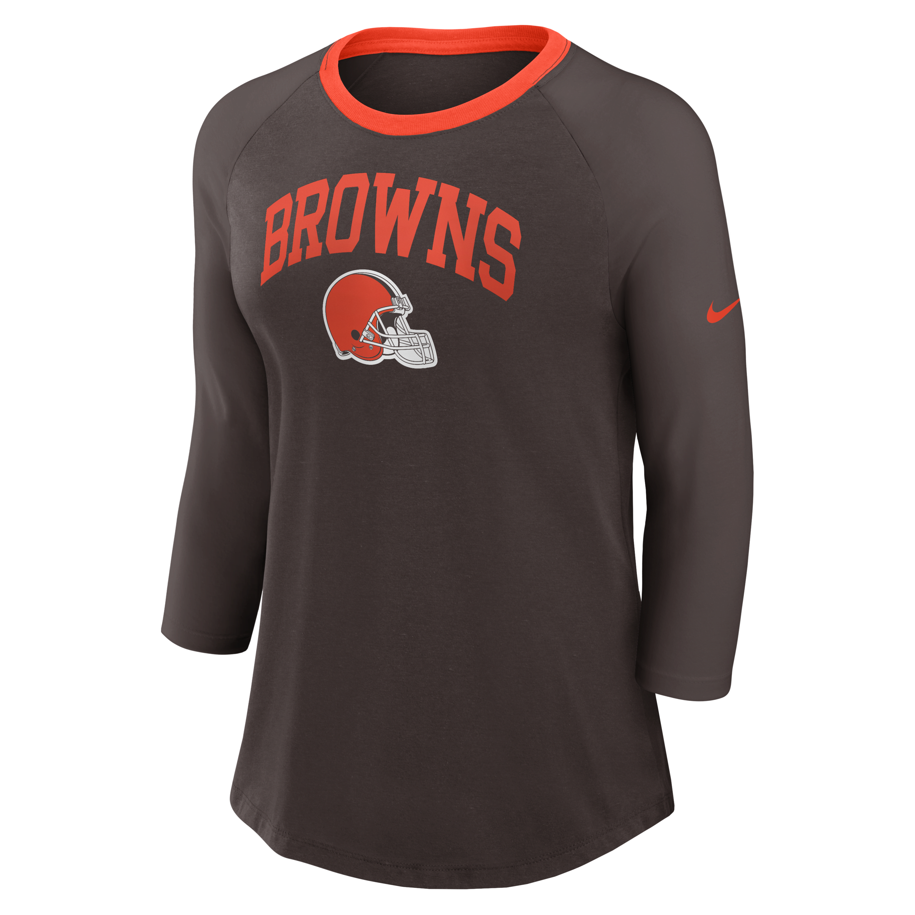 Cleveland Browns Women's Nike NFL 3/4-Sleeve T-Shirt