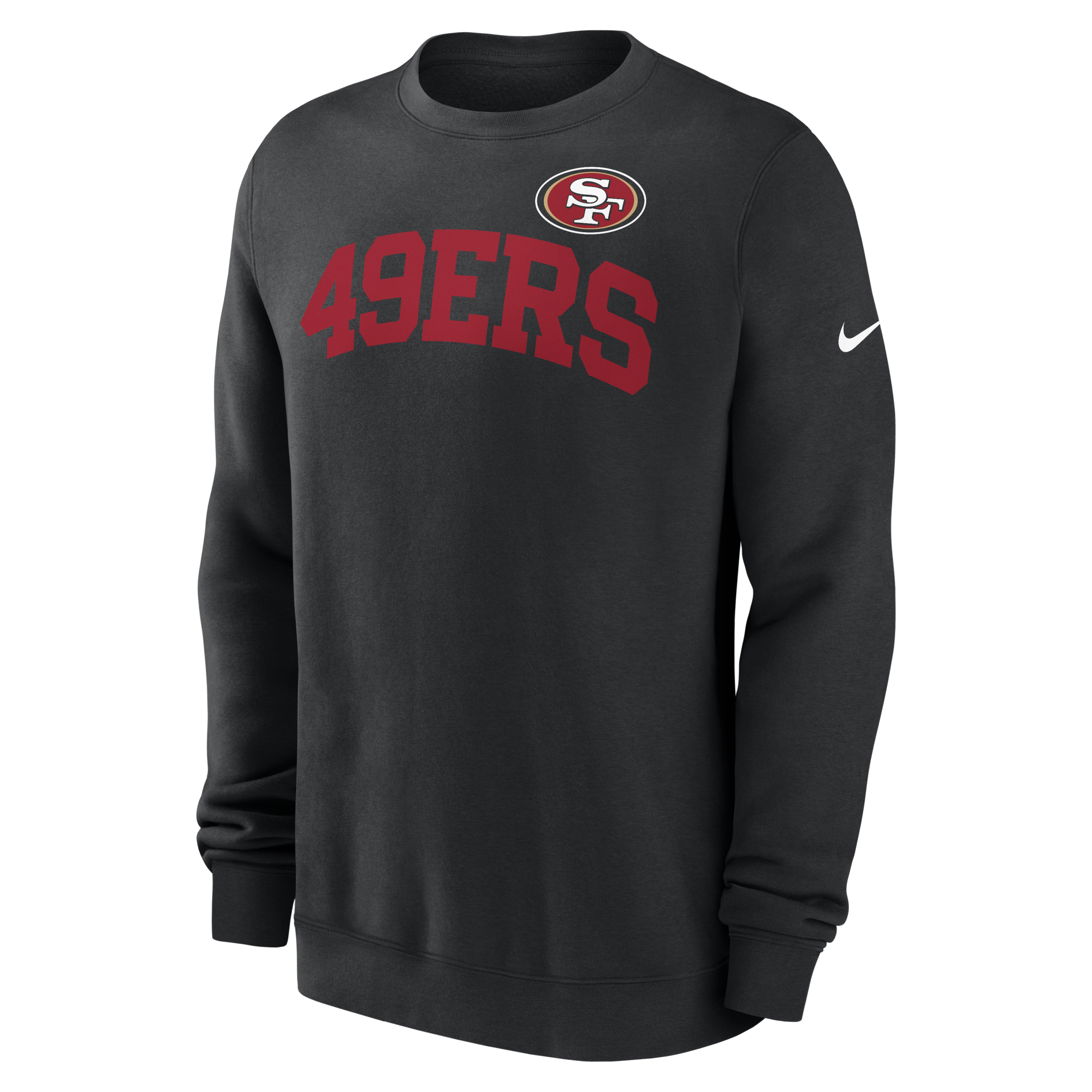 San Francisco 49ers Club Men's Nike NFL Pullover Crew