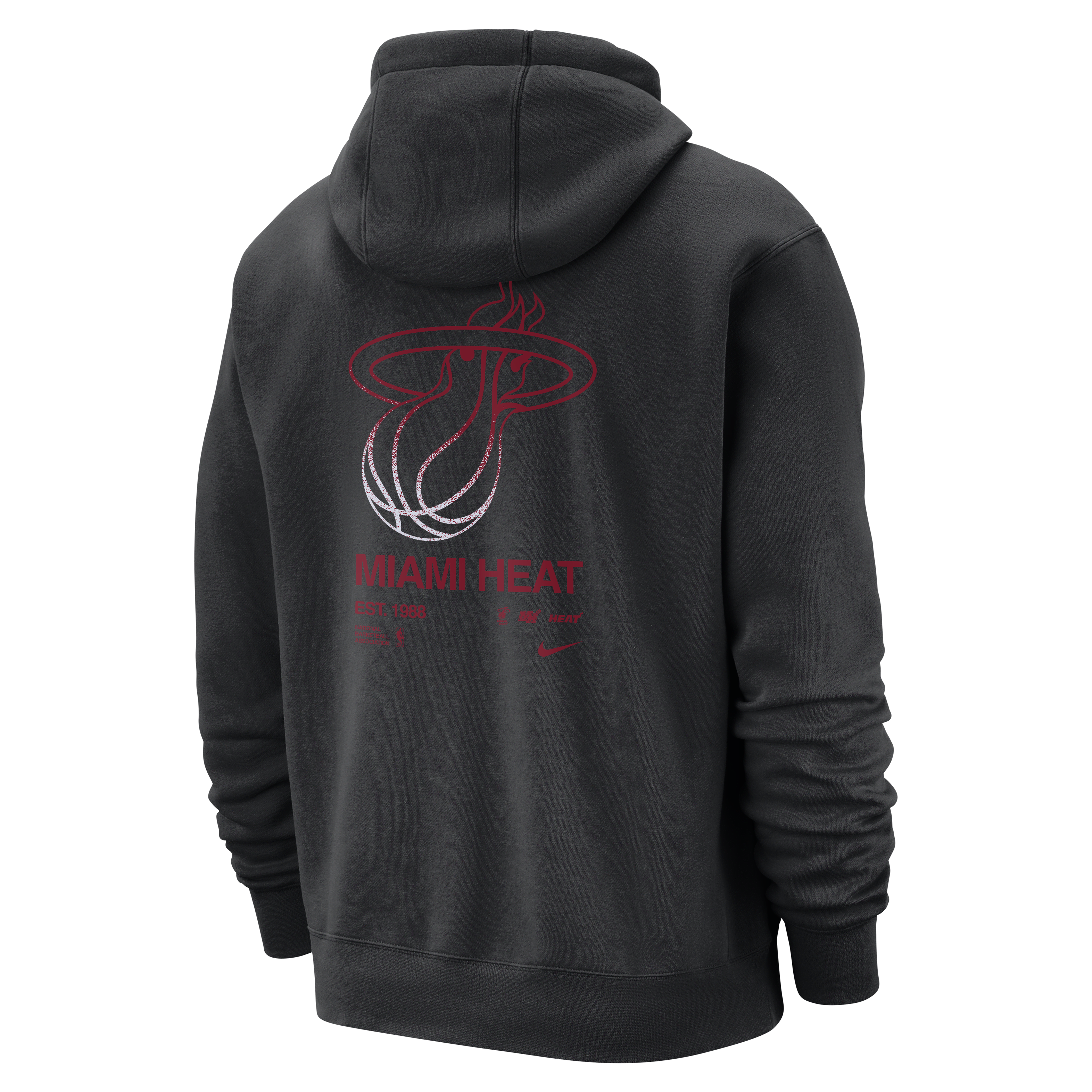 Miami Heat Club Courtside Men's Nike NBA Pullover Hoodie