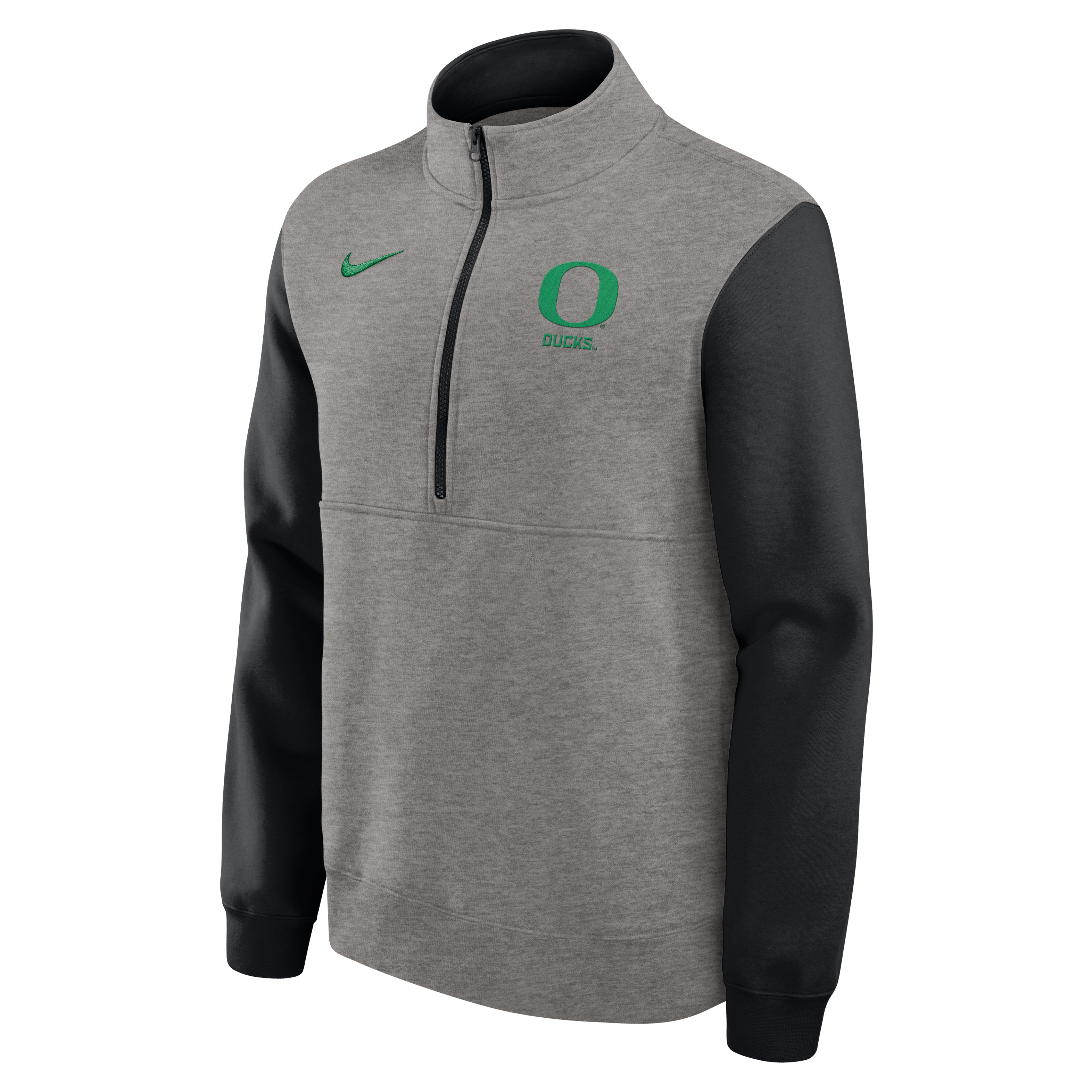 Oregon Club Men's Nike College 1/2-Zip Crew