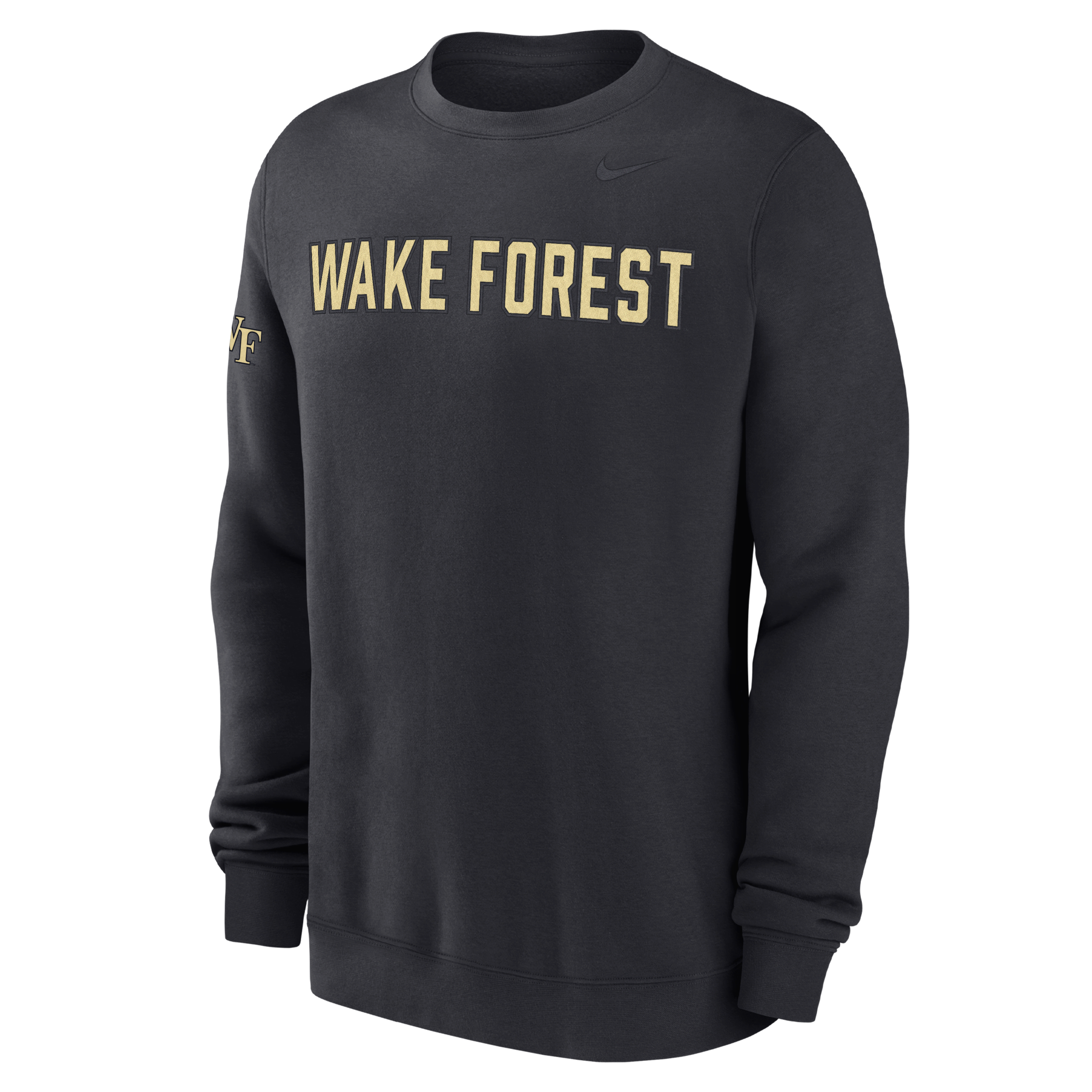 Wake Forest Club Fleece Men's Nike College Crew-Neck Sweatshirt