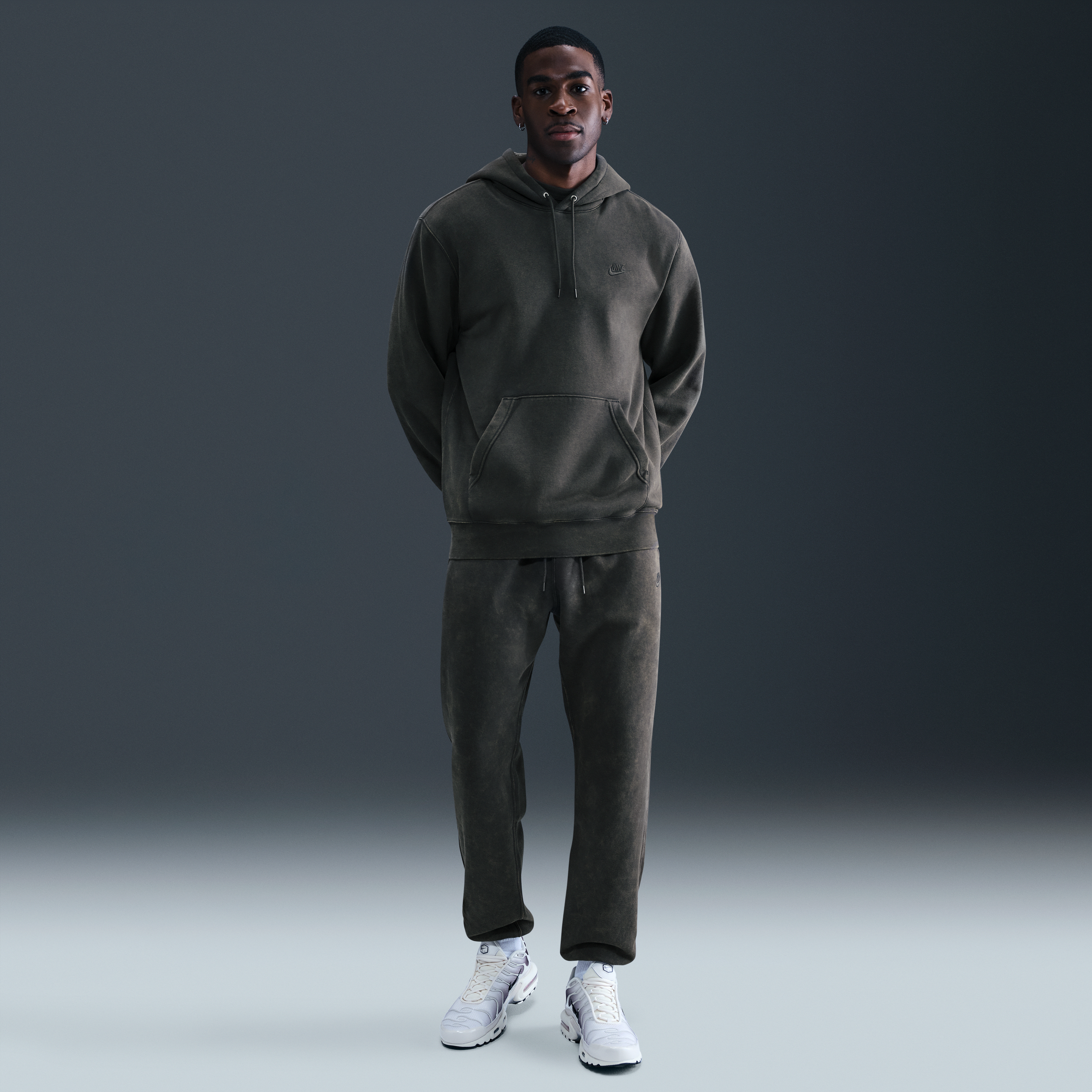 Nike Sportswear Club Men's Washed Fleece Hoodie