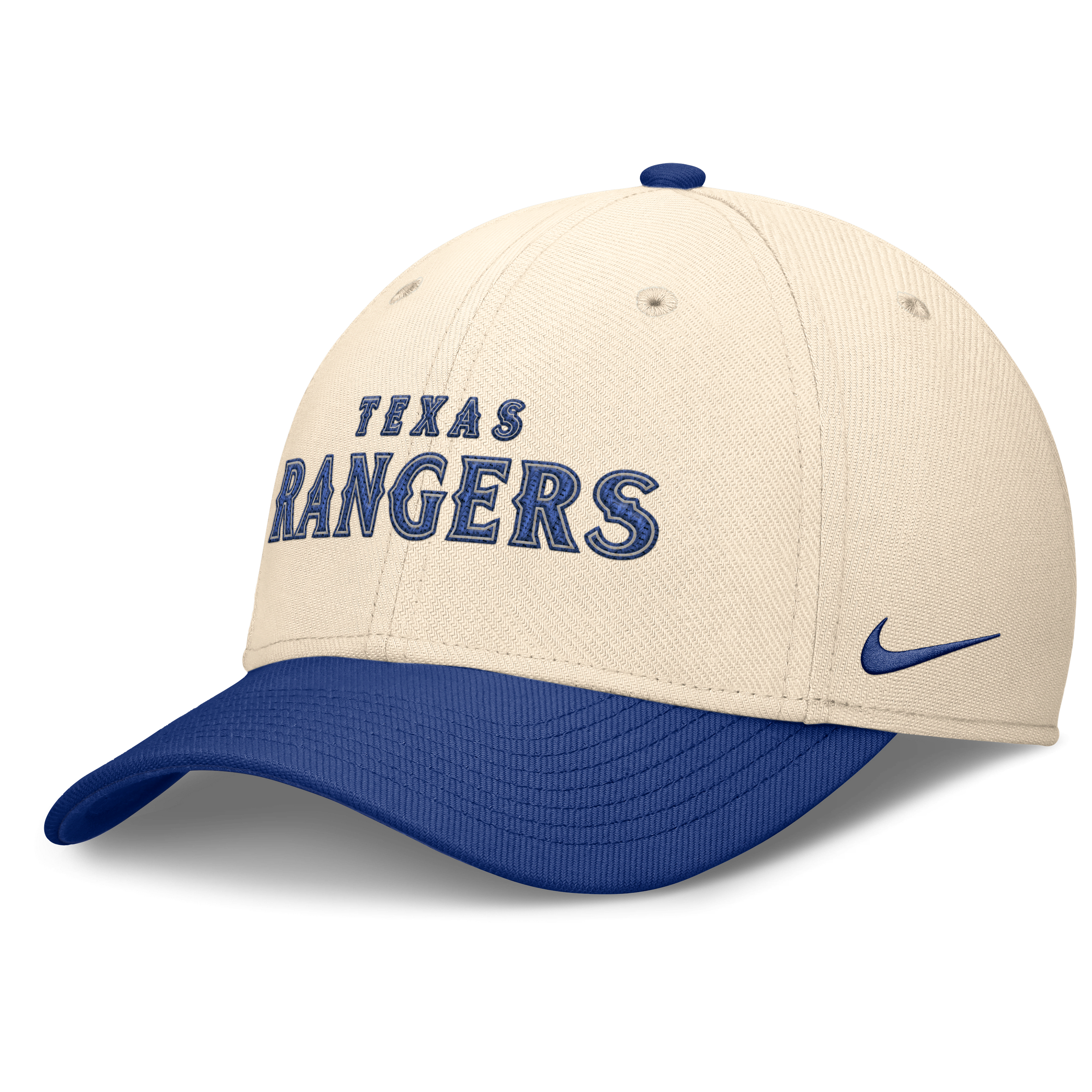 Texas Rangers Statement Rise Swoosh Men's Nike Dri-FIT MLB Hat