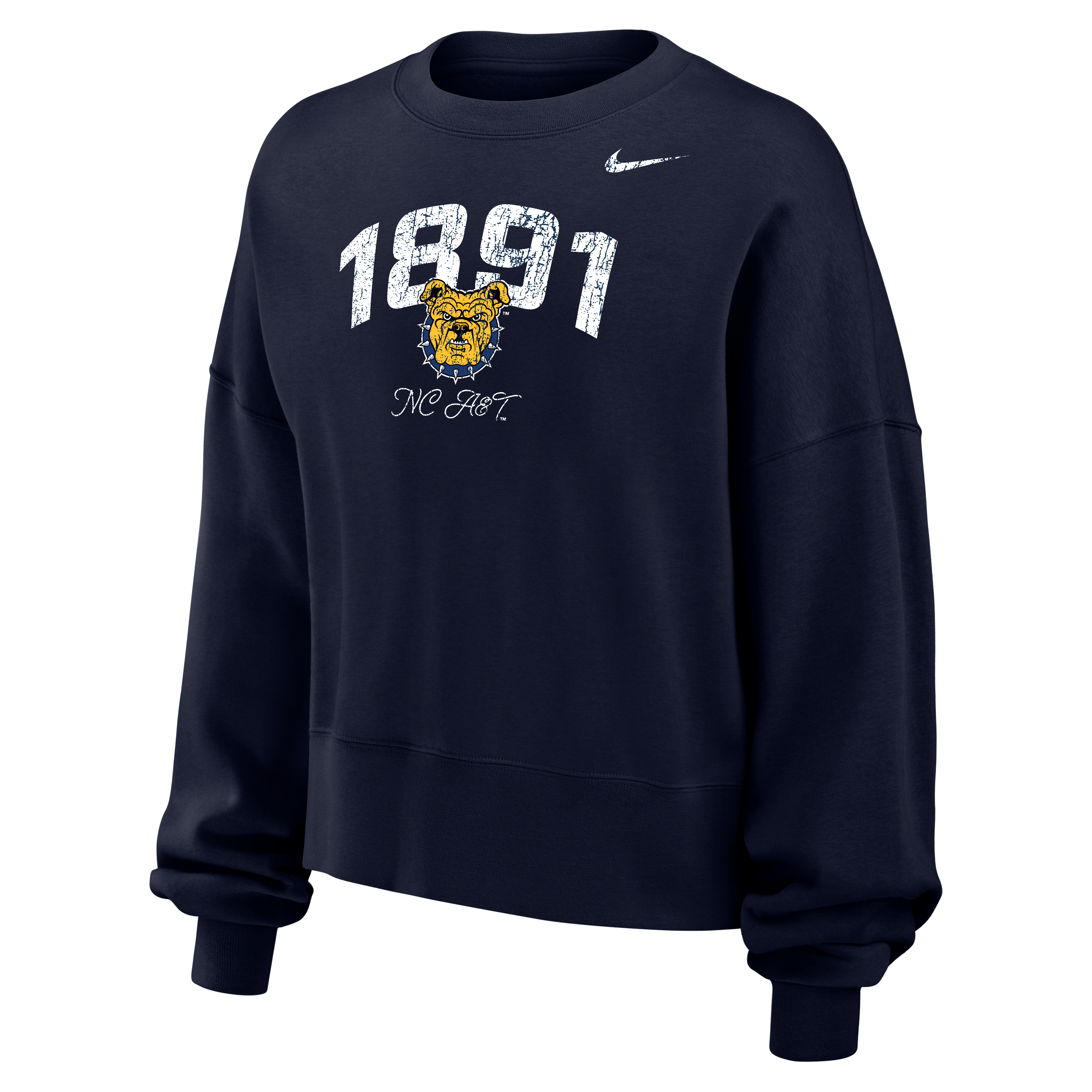 Nike College Phoenix Fleece (North Carolina A&T University) Women's Crew-Neck Sweatshirt