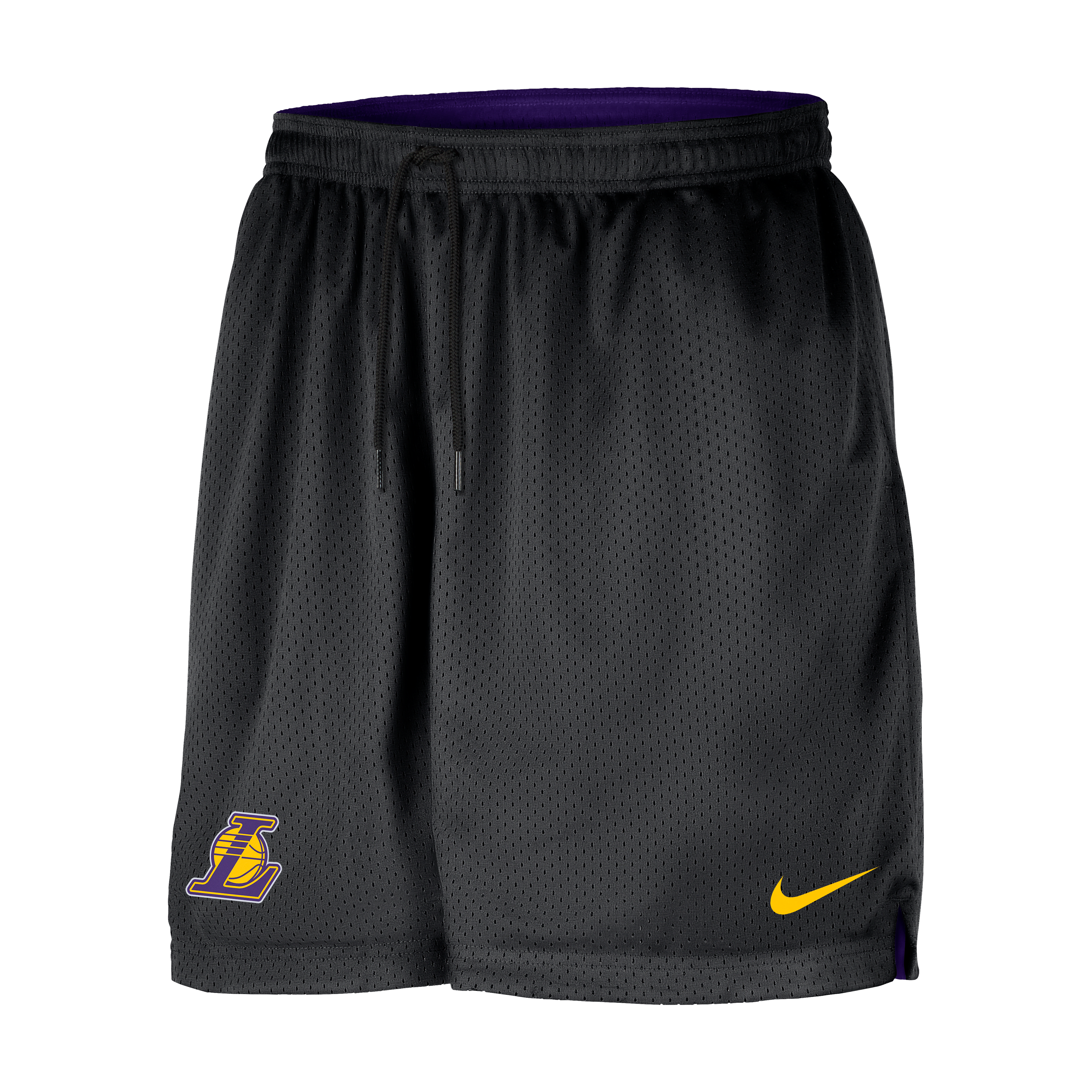 Los Angeles Lakers Courtside Men's Nike NBA Mesh Practice Shorts