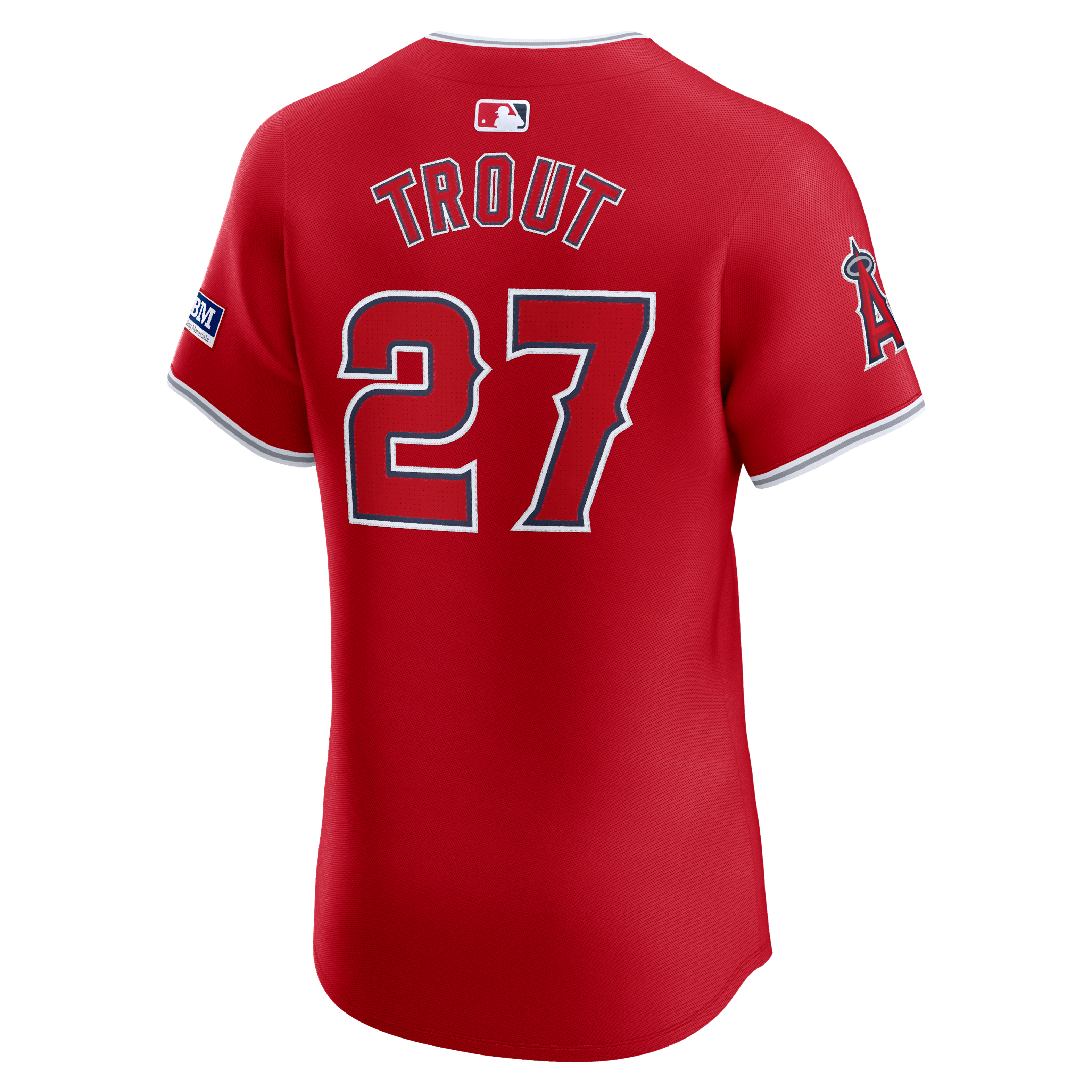 Mike Trout Los Angeles Angels Men's Nike Dri-FIT ADV MLB Elite Jersey