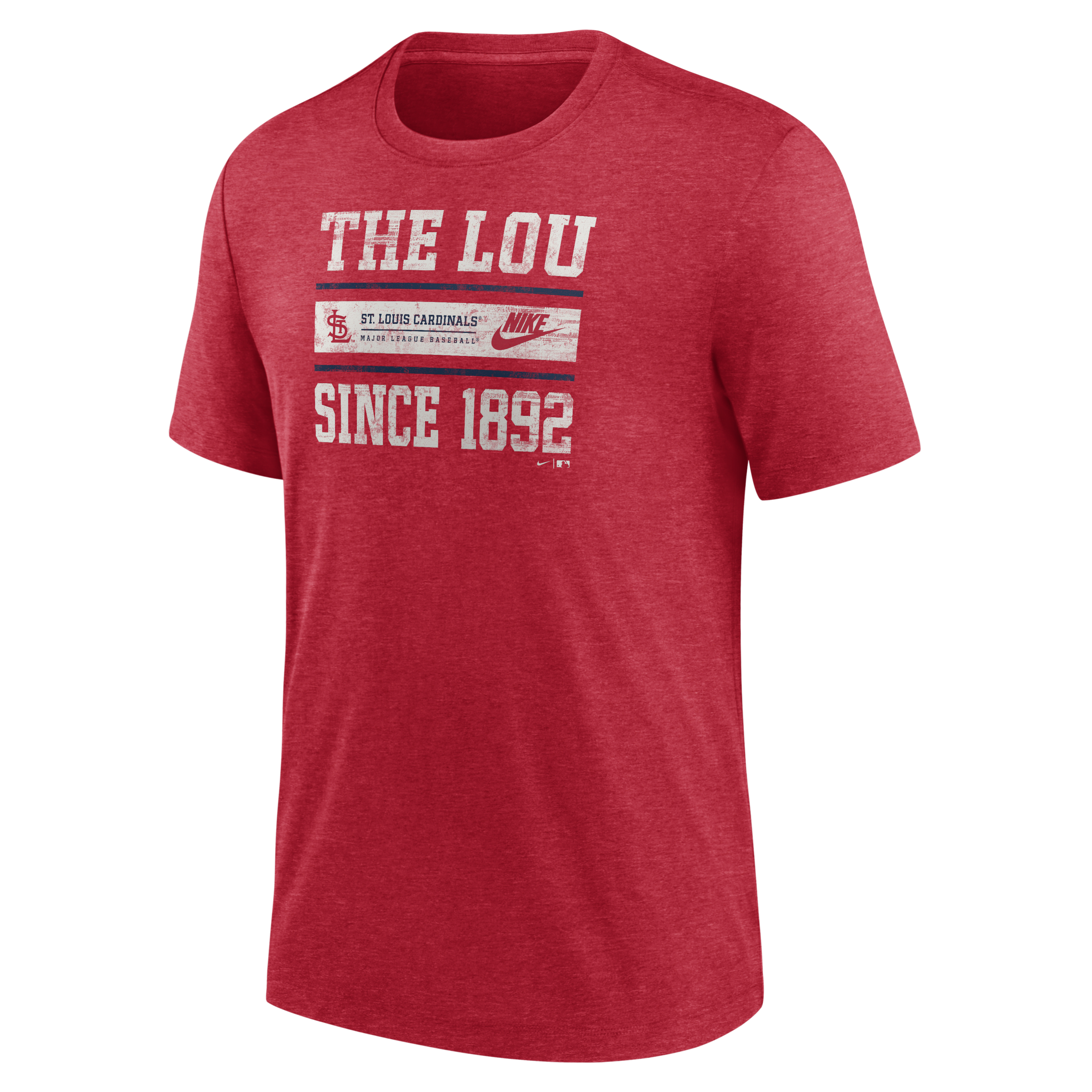 St. Louis Cardinals Cooperstown Local Stack Men's Nike MLB T-Shirt