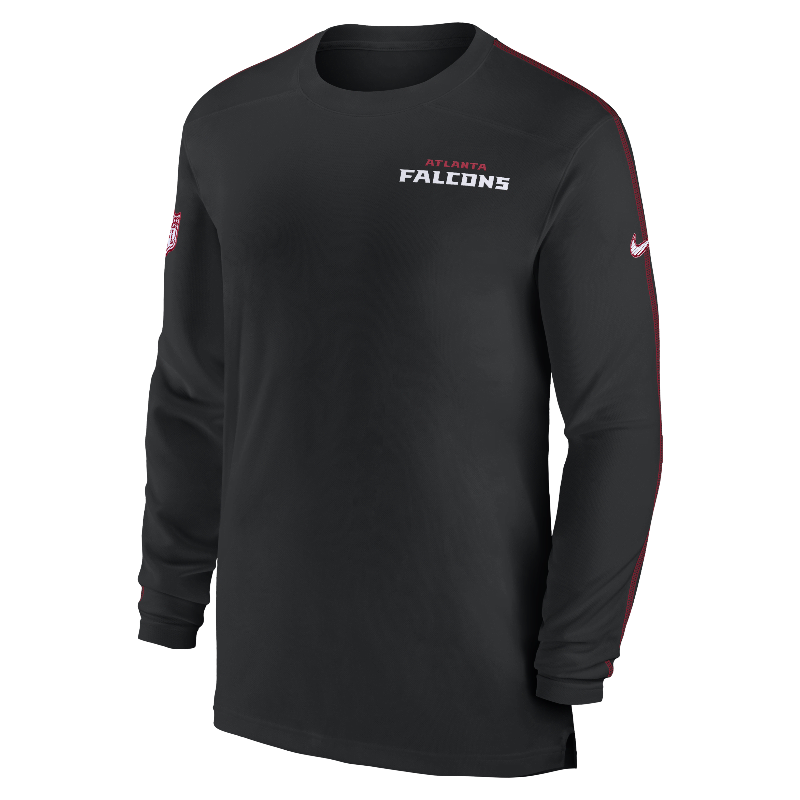 Atlanta Falcons Sideline Coach Men's Nike Dri-FIT NFL Long-Sleeve Top