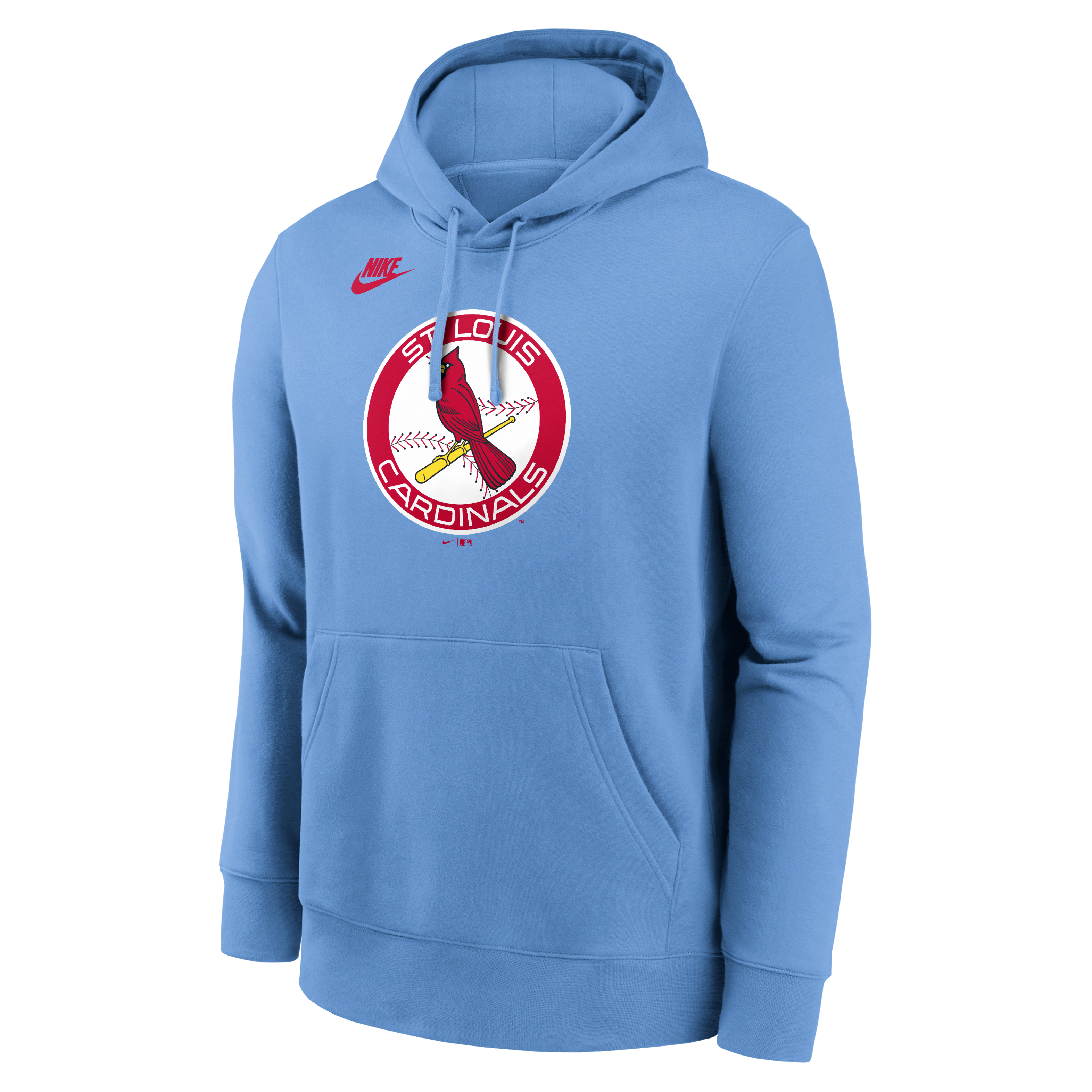 St. Louis Cardinals Cooperstown Logo Club Men's Nike MLB Pullover Hoodie
